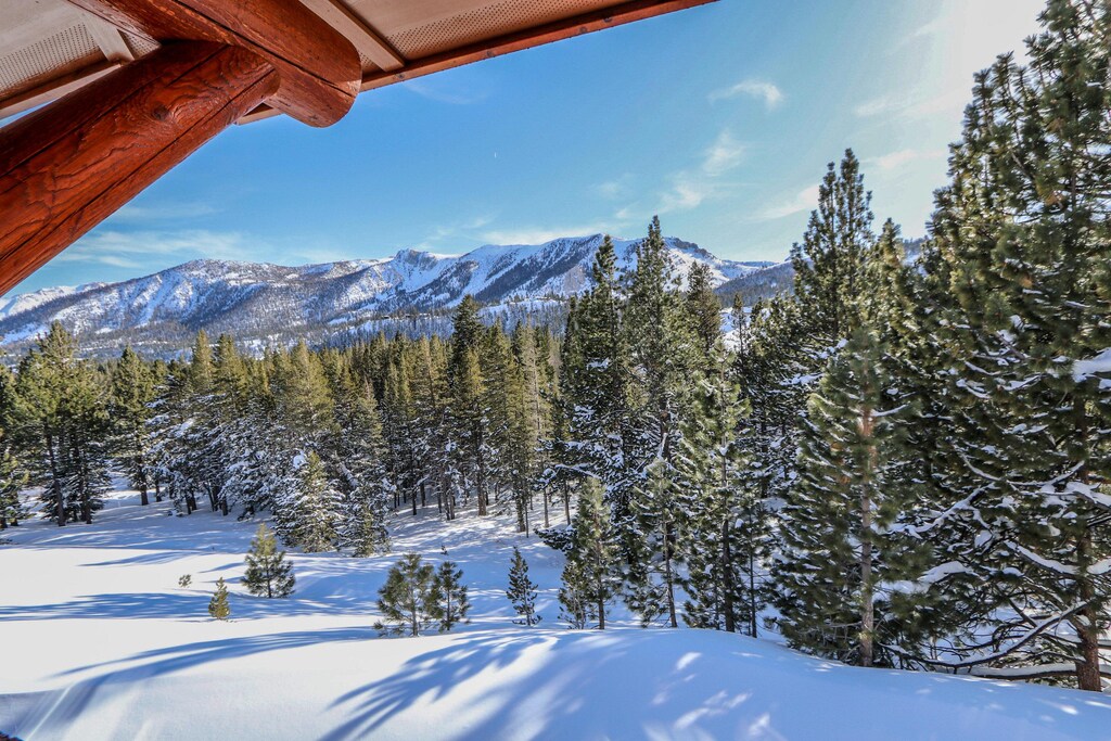Amazing mountain views off the balcony