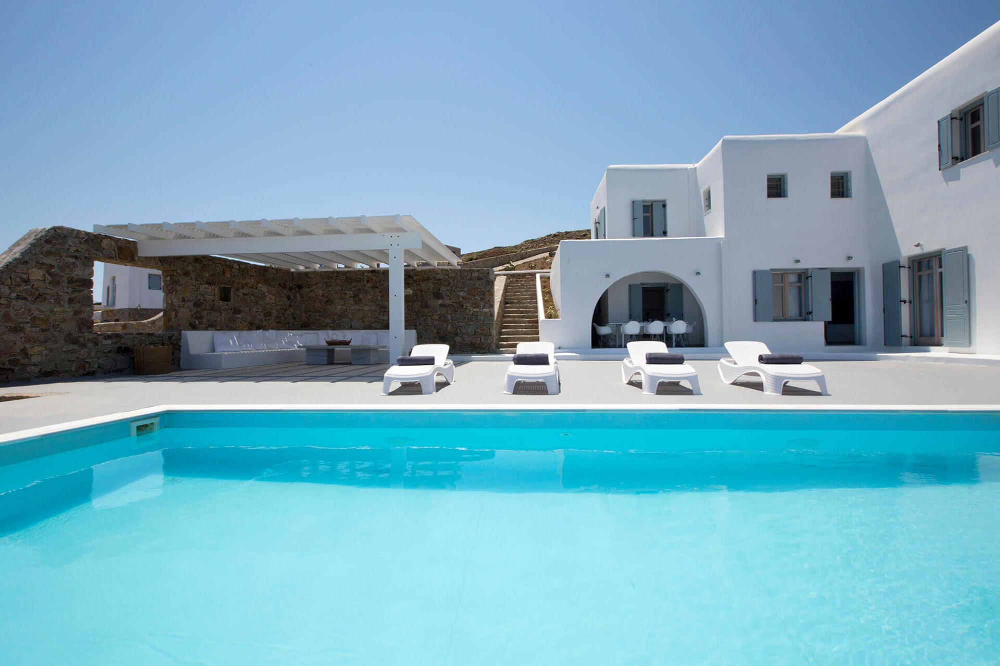 Property Image 2 - Spacious Aegean Simplicity Villa with Minimalist Interior & Stunning Sunrise Views 
