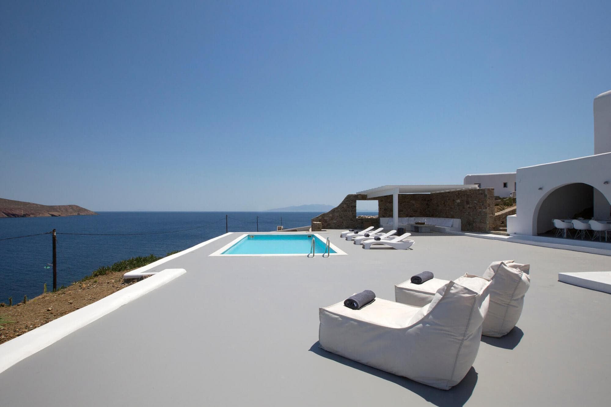 Property Image 1 - Spacious Aegean Simplicity Villa with Minimalist Interior & Stunning Sunrise Views 