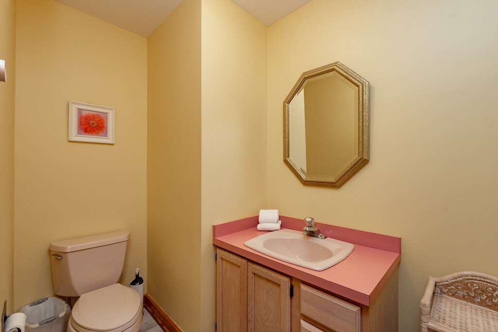 Powder Room on Main Level