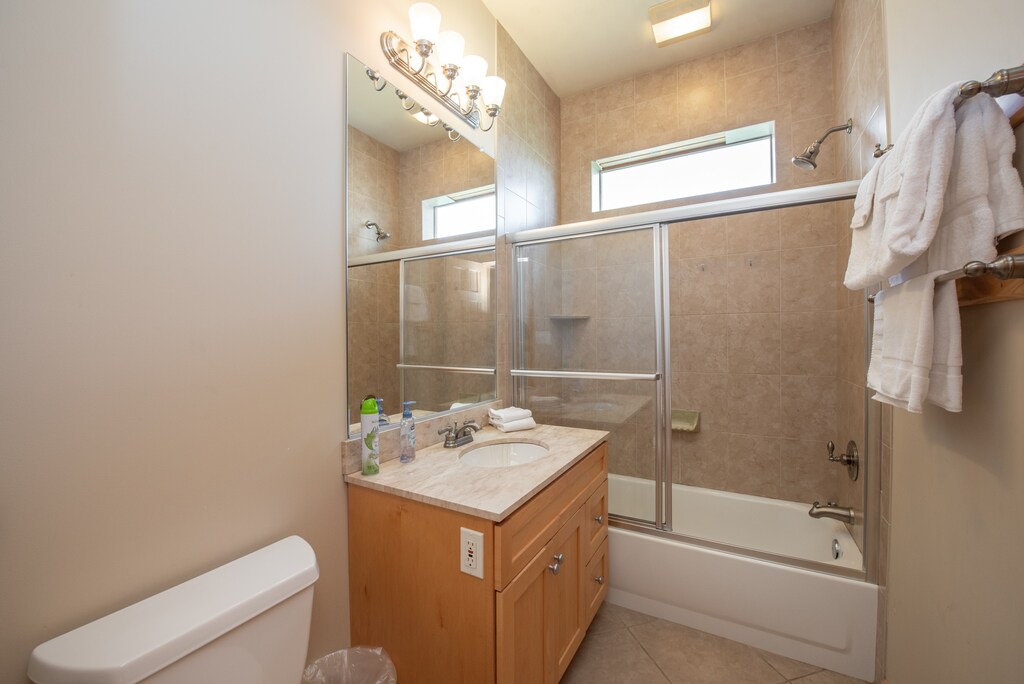 Shared Bath on Lower Level