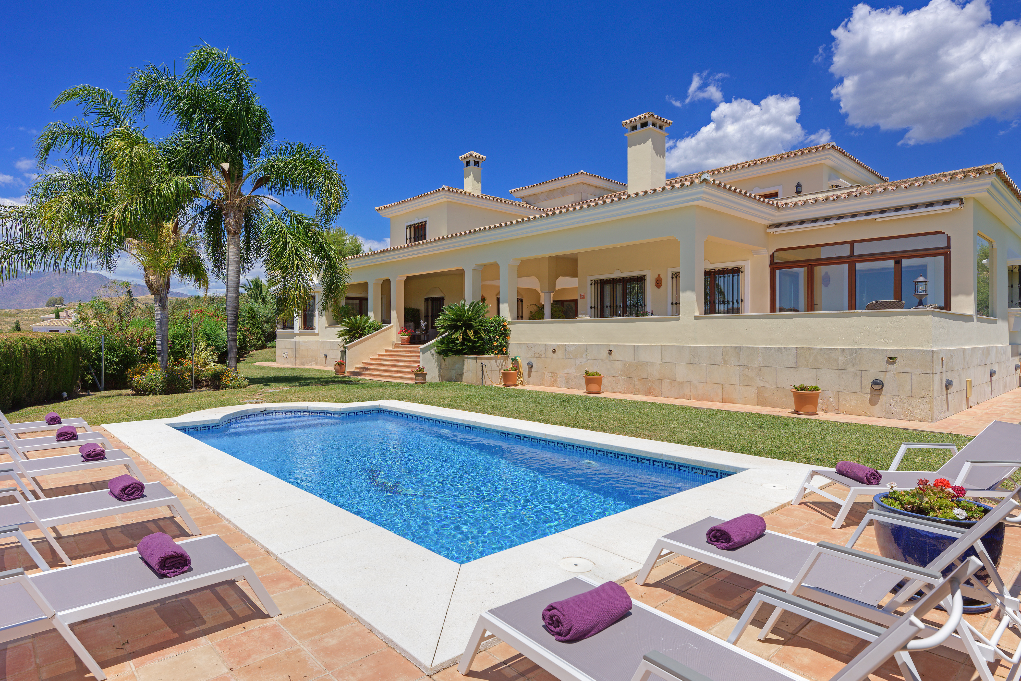 Property Image 1 - Upscale, Mijas Golf Villa with Pool, Trampoline & Ping Pong