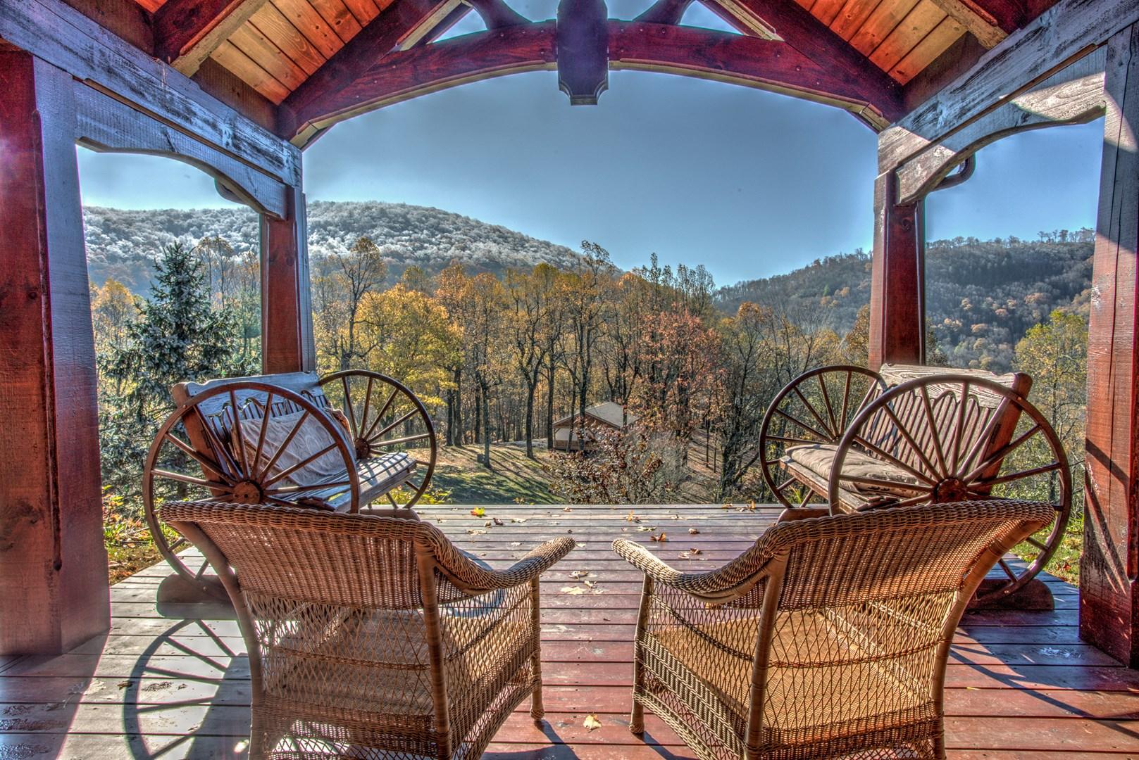 Property Image 1 - 2 Unique Mountain Lodges on Bearwallow Mountain