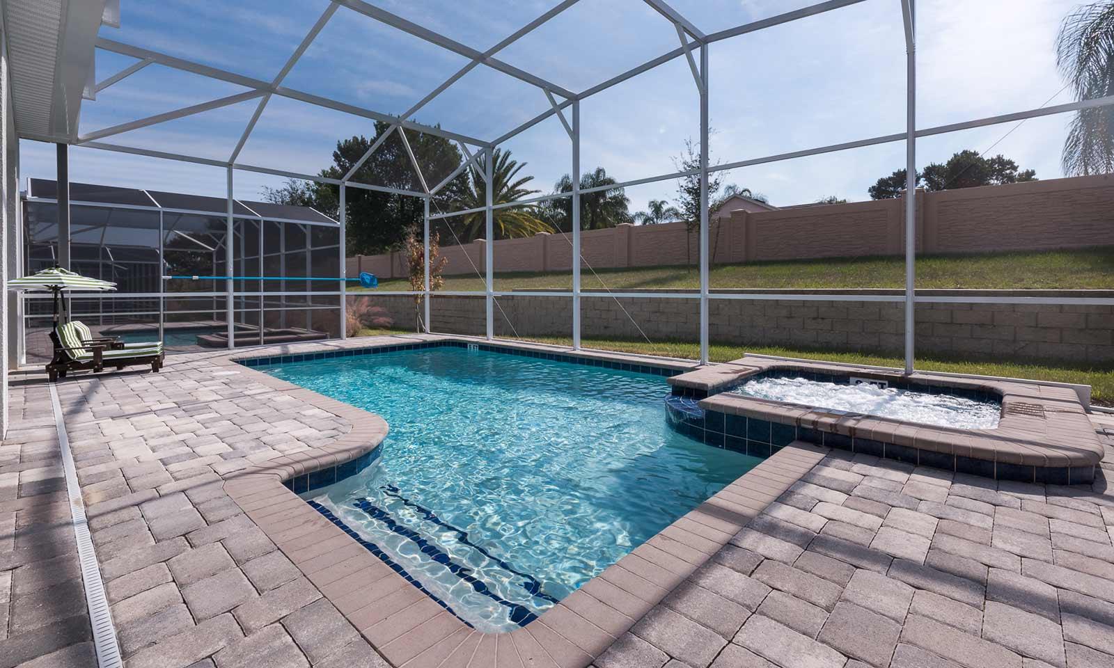 Property Image 2 - Bright Home with Media Room, Screened Pool & Spa; Near Disney