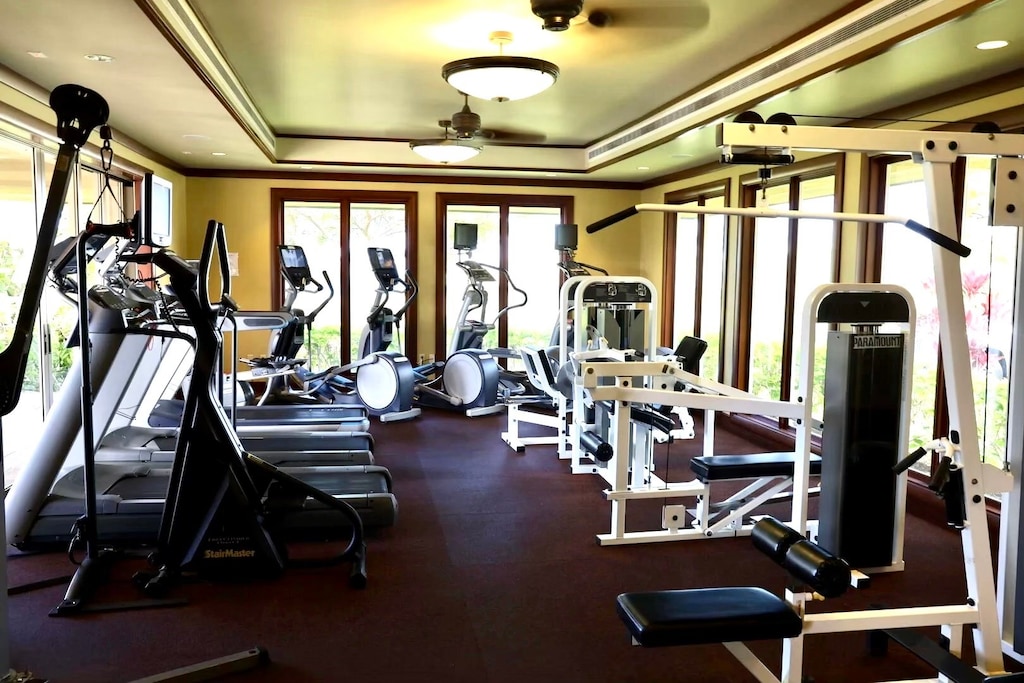Wai'ula'ula Community fitness room available free of charge