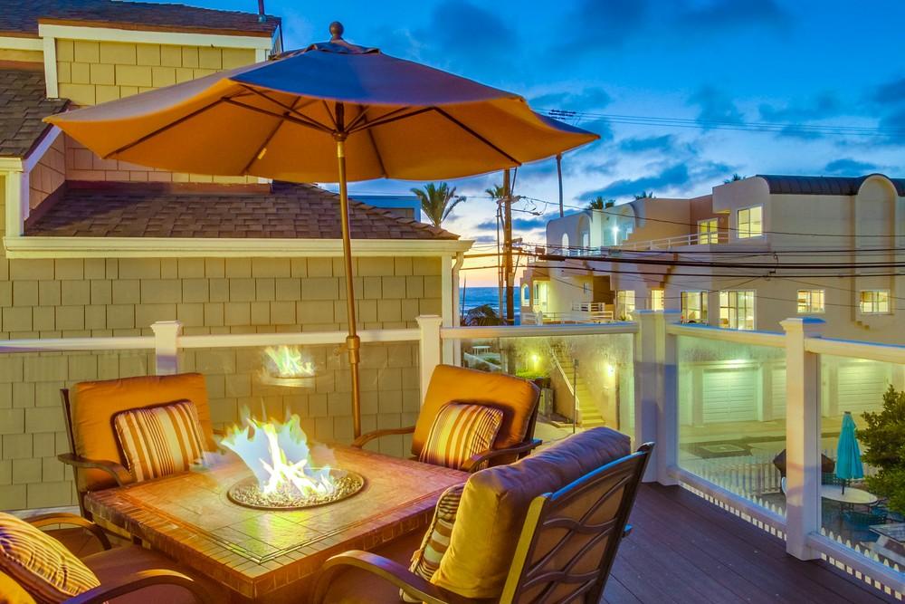 Property Image 1 - Expansive Rooftop Deck, Fire Pit, AC, 2 Homes to Ocean