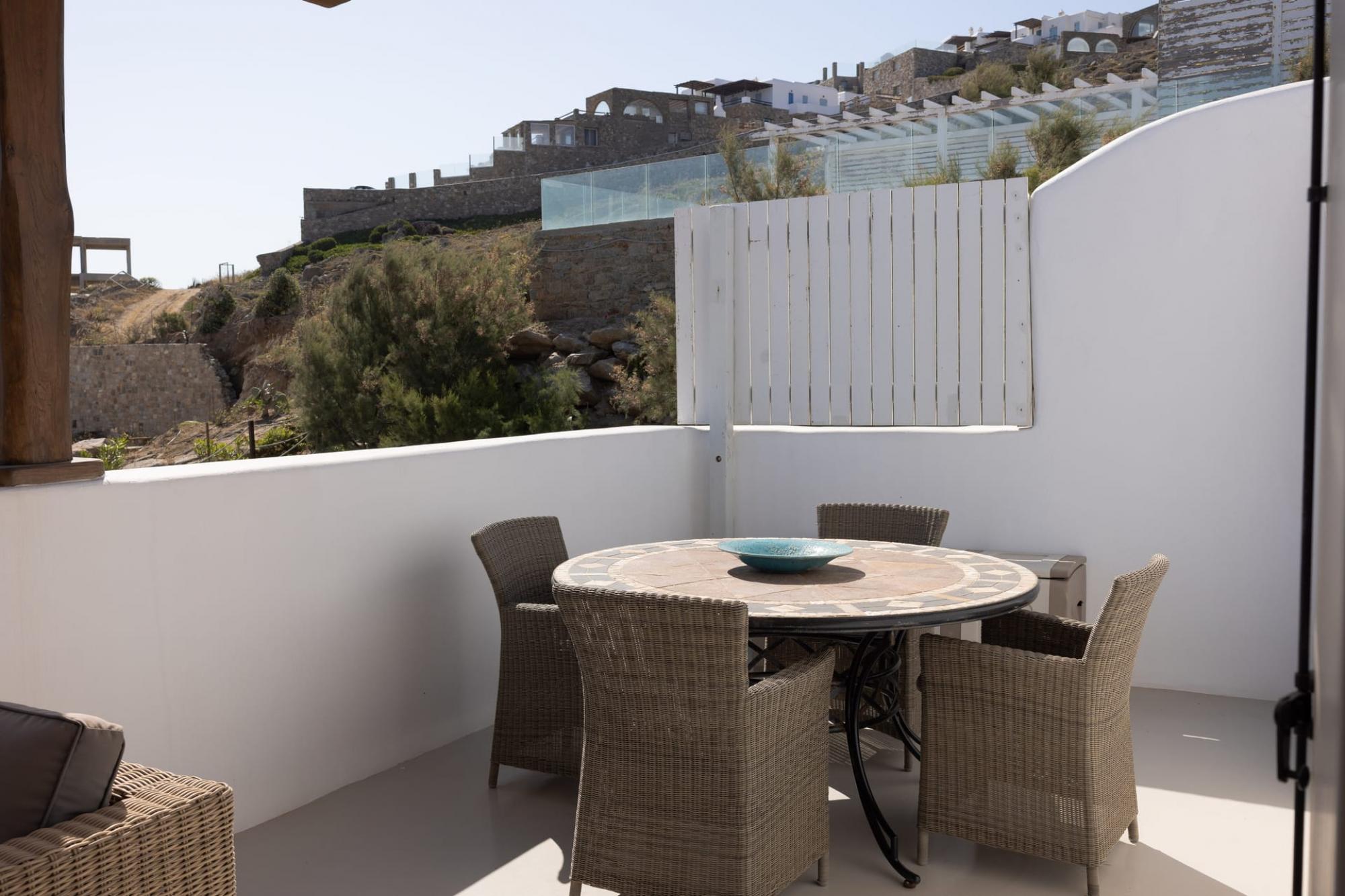Property Image 2 - Luxury Cycladic Styled 1 Bedroom Apartment Offering Deep Blue Aegean Sea Views