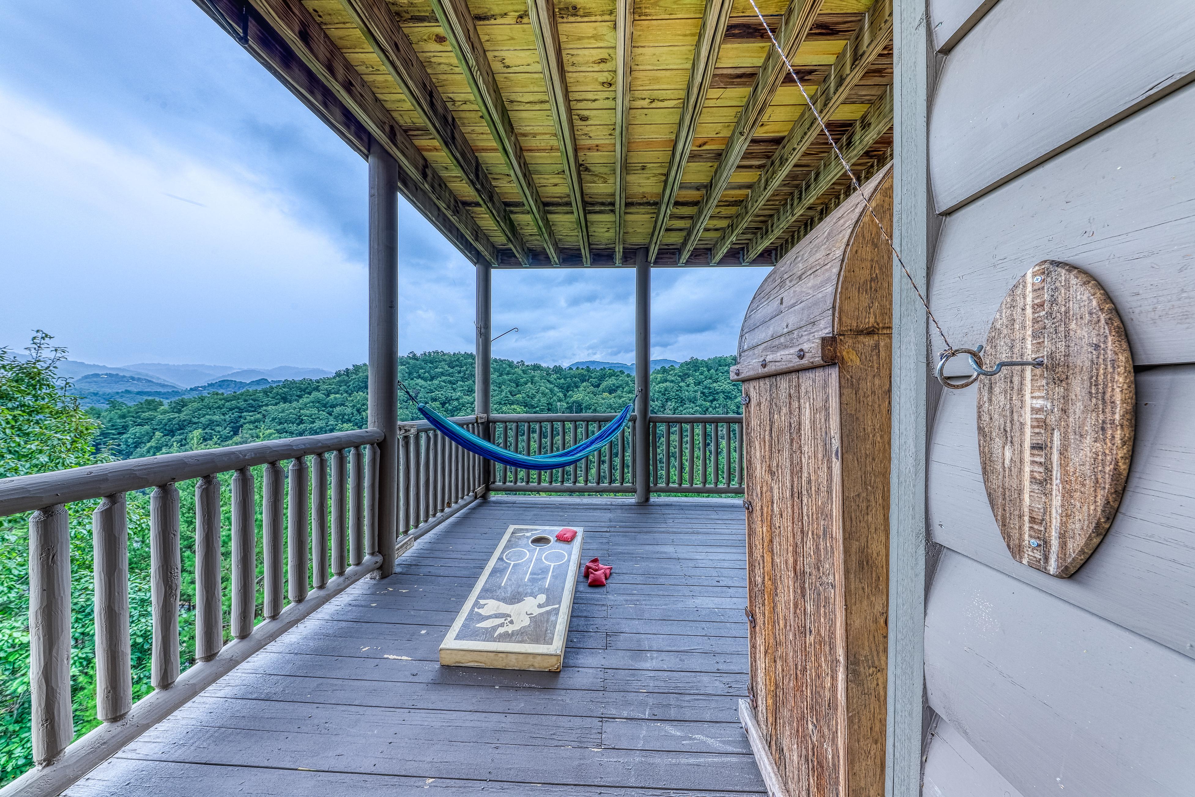 Property Image 2 - Cabin in the smokies with incredible mountain views - hot tub, private pool