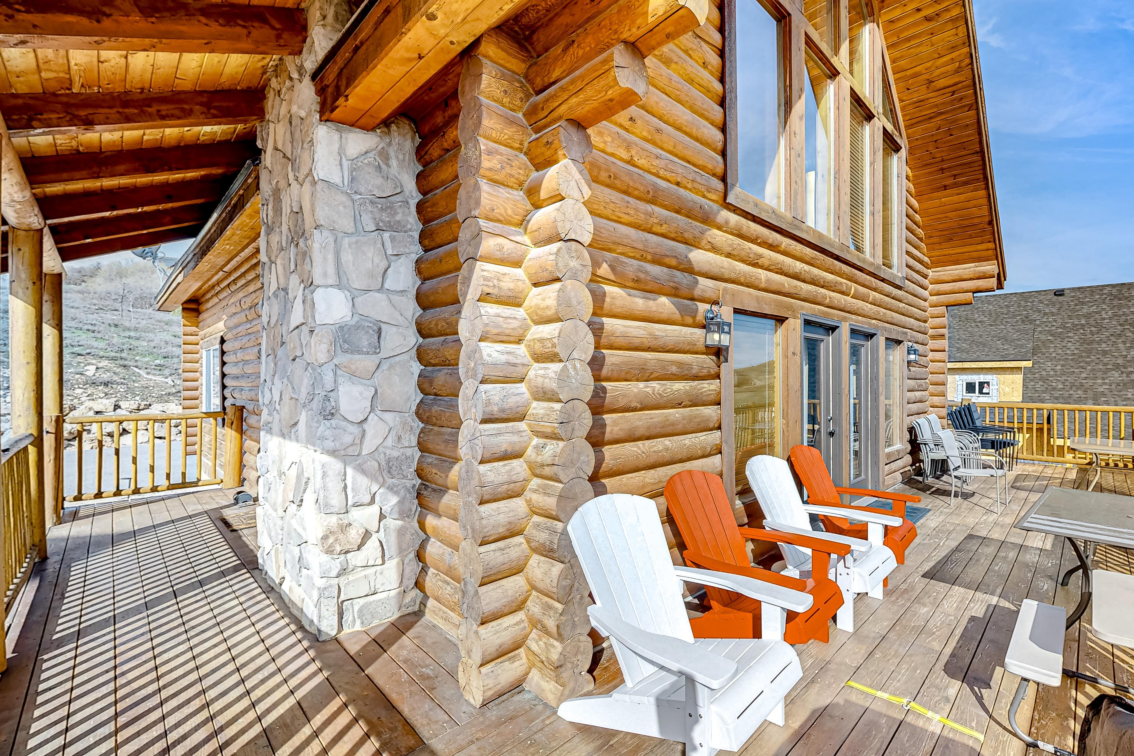 Cabin Overlooking The Harbor