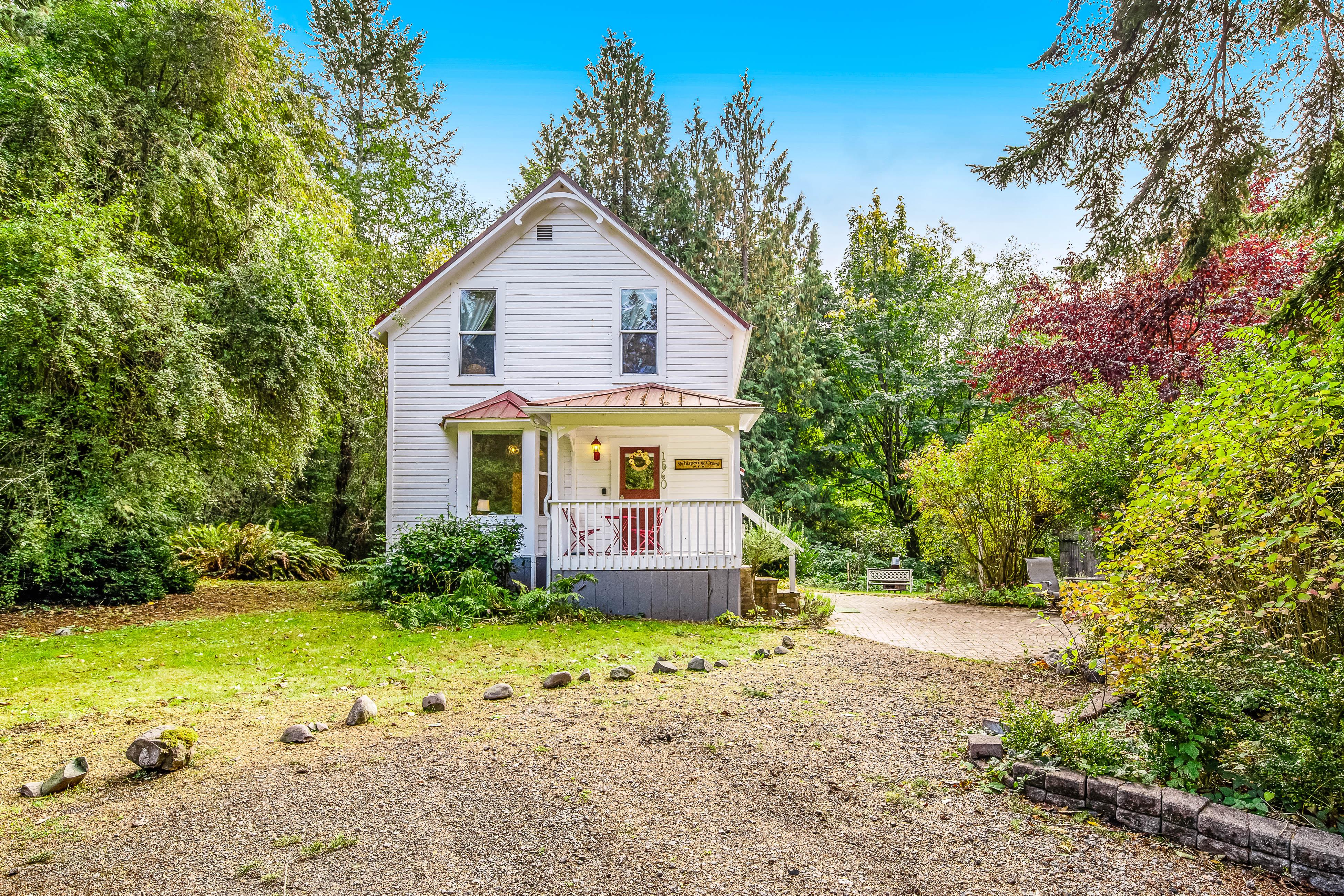 Property Image 1 - Peaceful Whispering Creek Farmhouse in Sequim