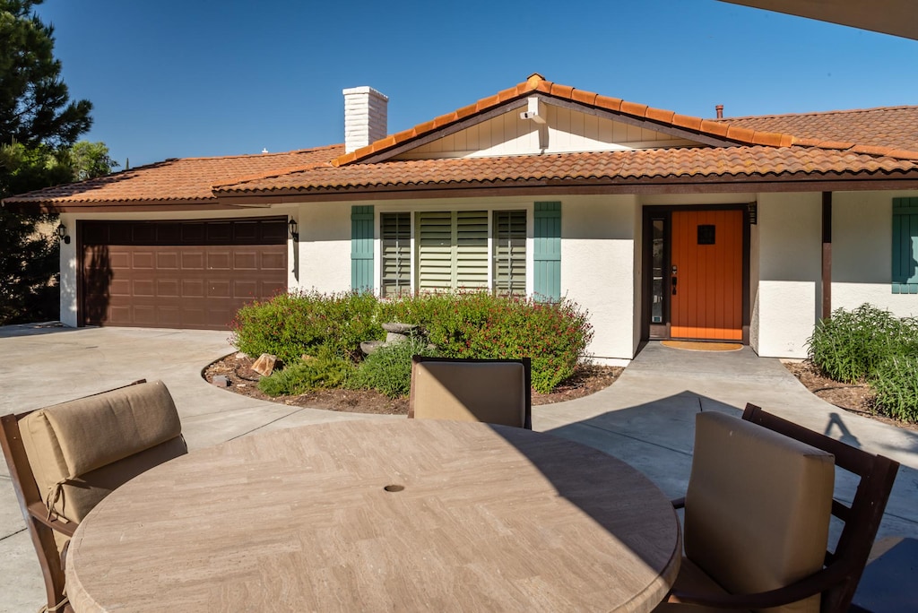 Sit in the front yard and enjoy some wine or morning coffee