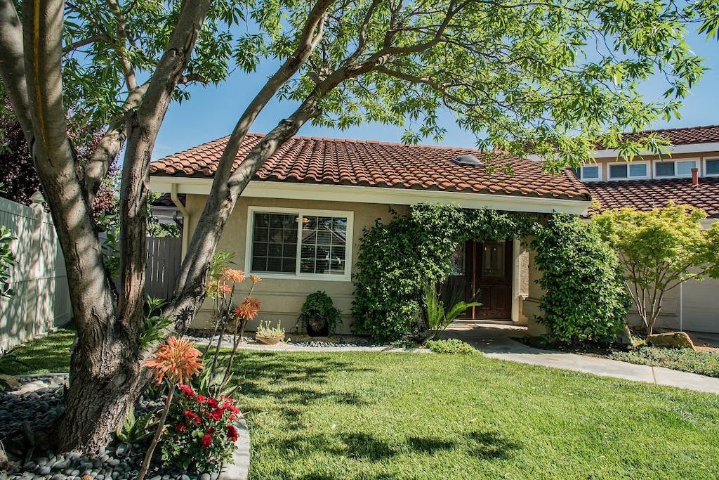 Our welcoming Front Yard