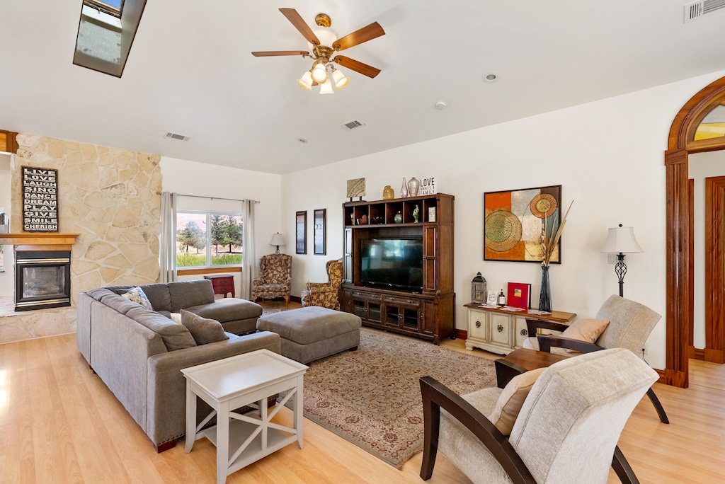 Huge High Ceilings Make for Grand Entry