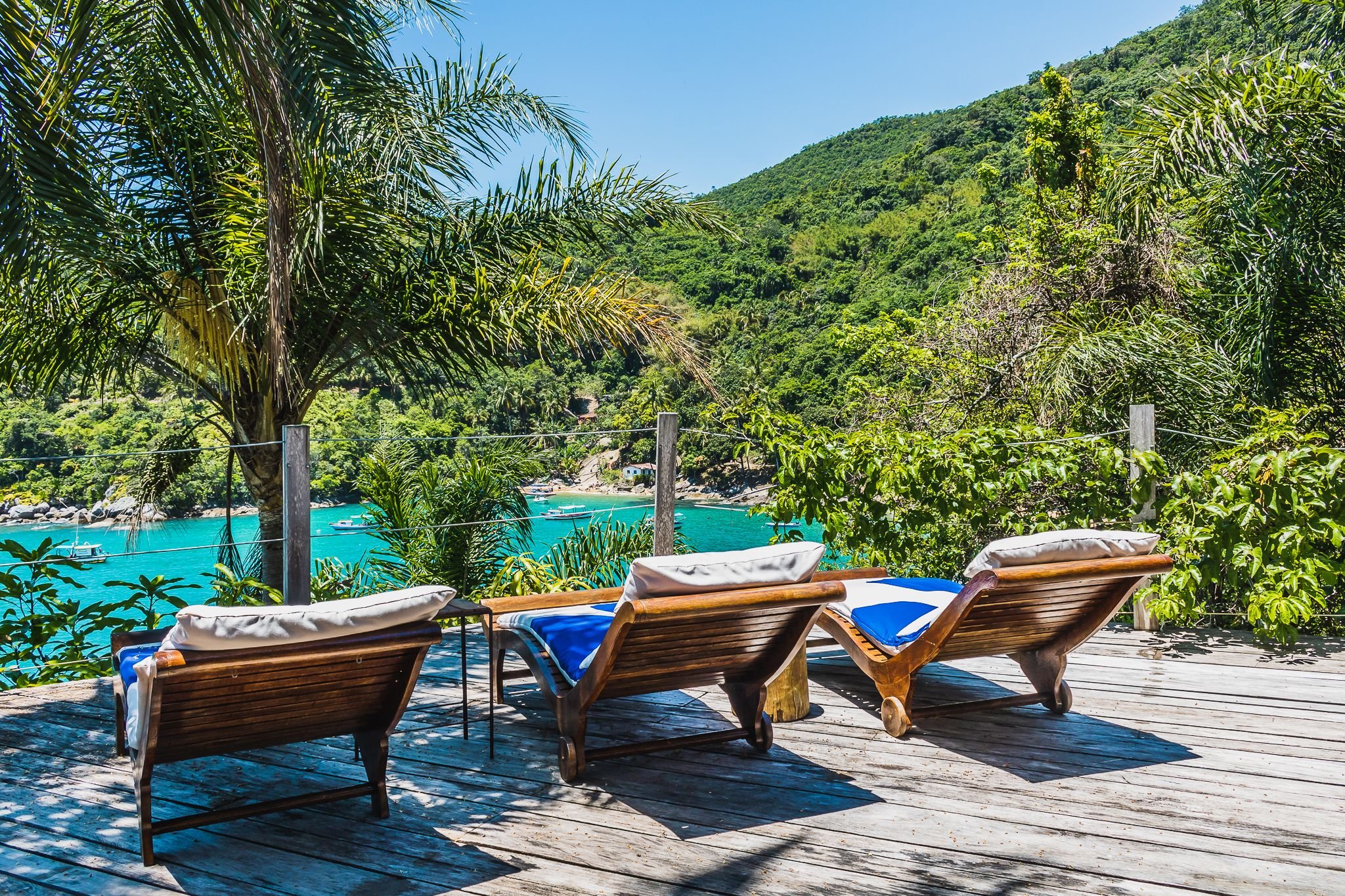Property Image 1 - Praia da Fome House - Luxury on a private beach only accessible by boat in Ilhabela