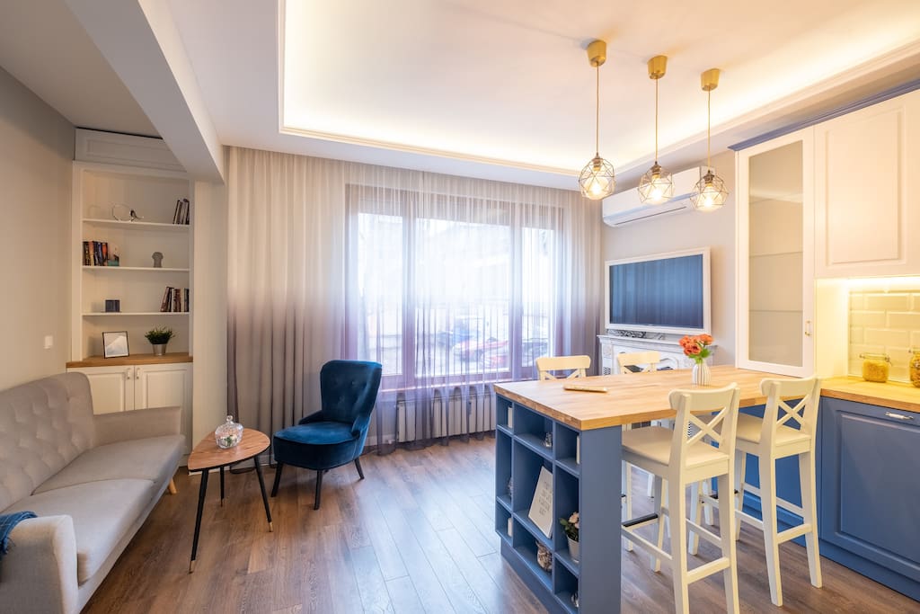 Property Image 1 - Contemporary two bedroom flat with parking space in the centre of Sofia