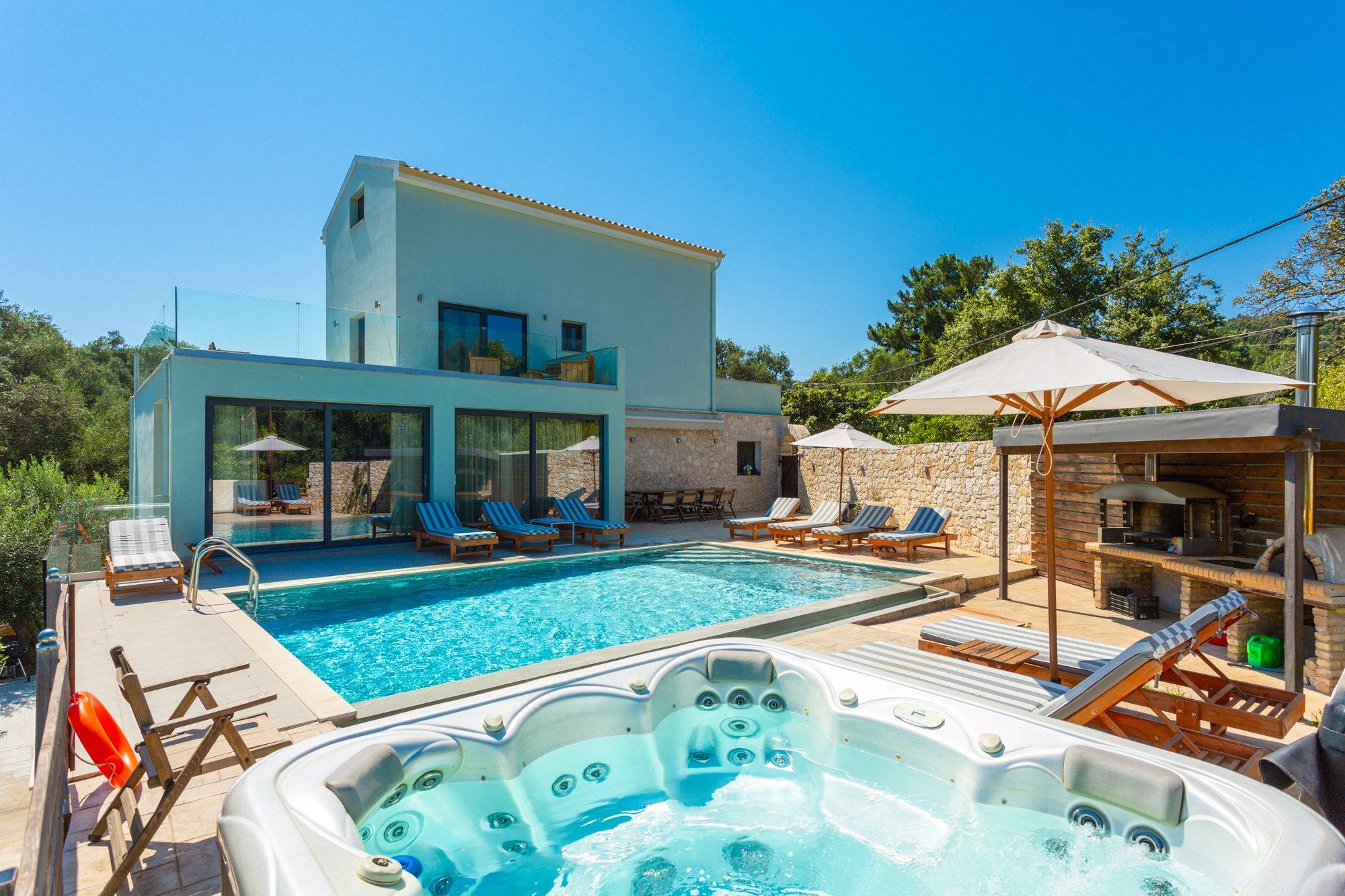 Property Image 1 - Modern Unique Villa with Large Heated Private Pool