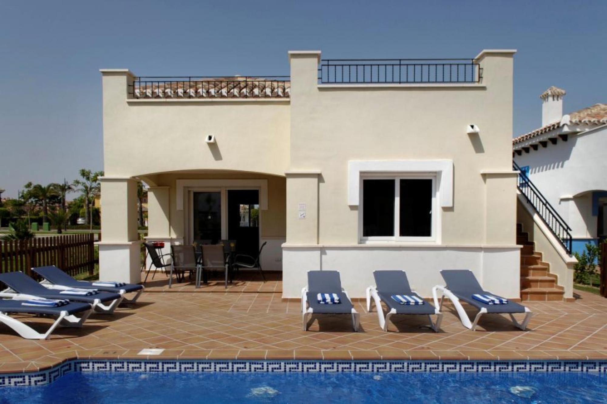 Property Image 1 - Modern Lively Villa with Pool on Mar Menor Golf Resort