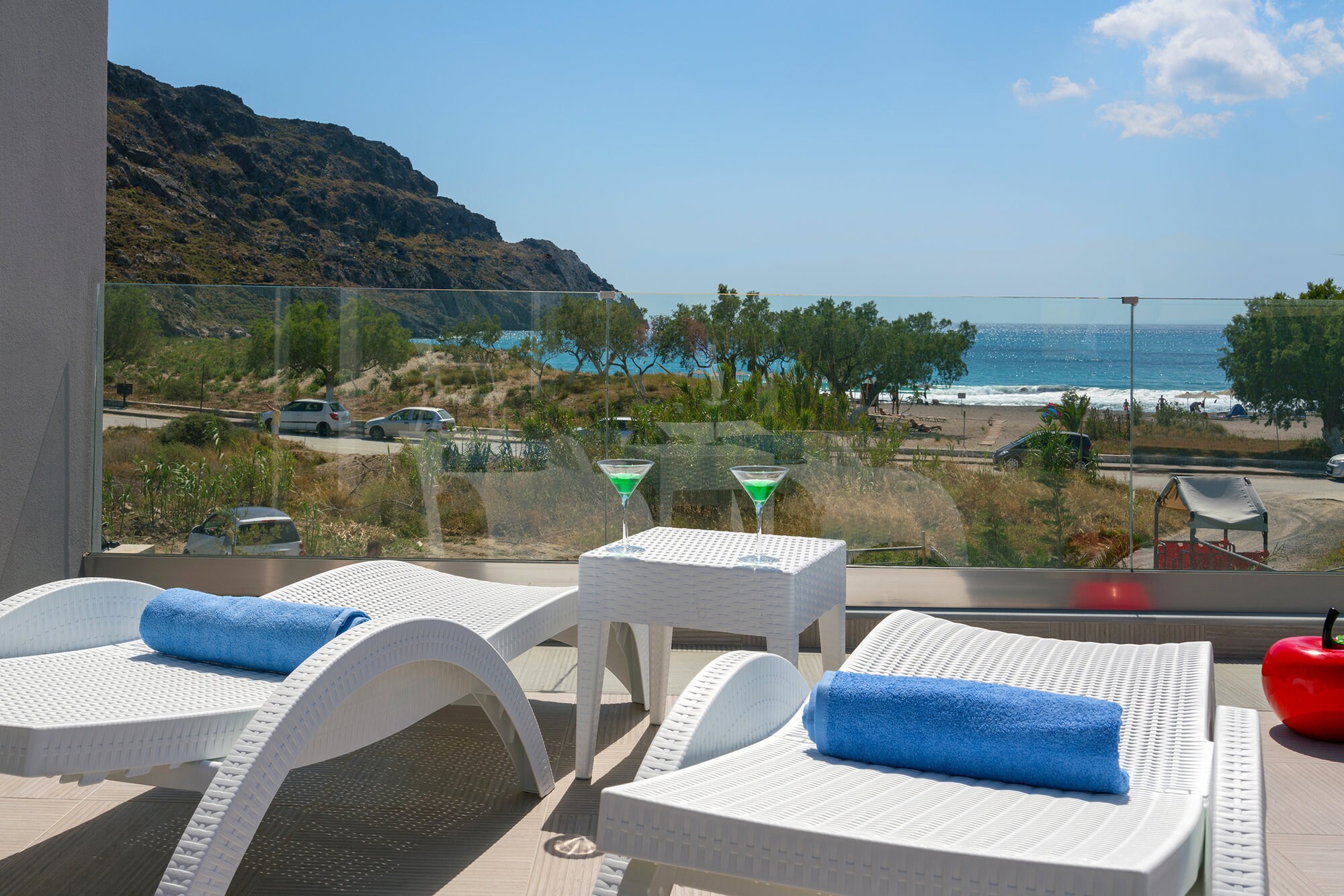 Property Image 1 - Beachfront villa Iakinthos in Plakias  Rethymno