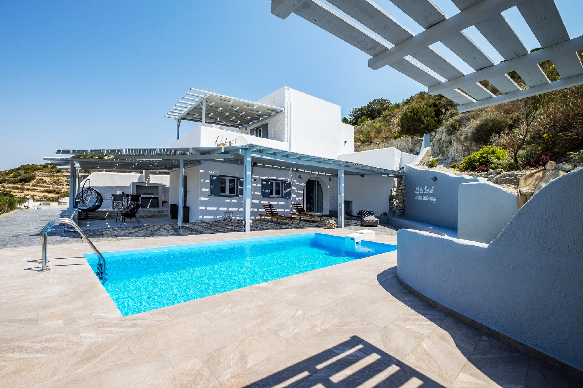 Property Image 1 - Paros Sunny Villa with Swimming Pool 
