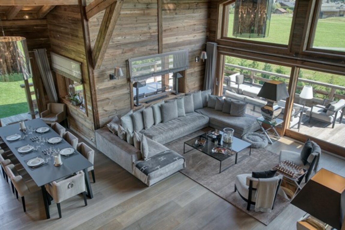 Property Image 2 - Big 5 bedroom chalet in Megeve with Hot tub