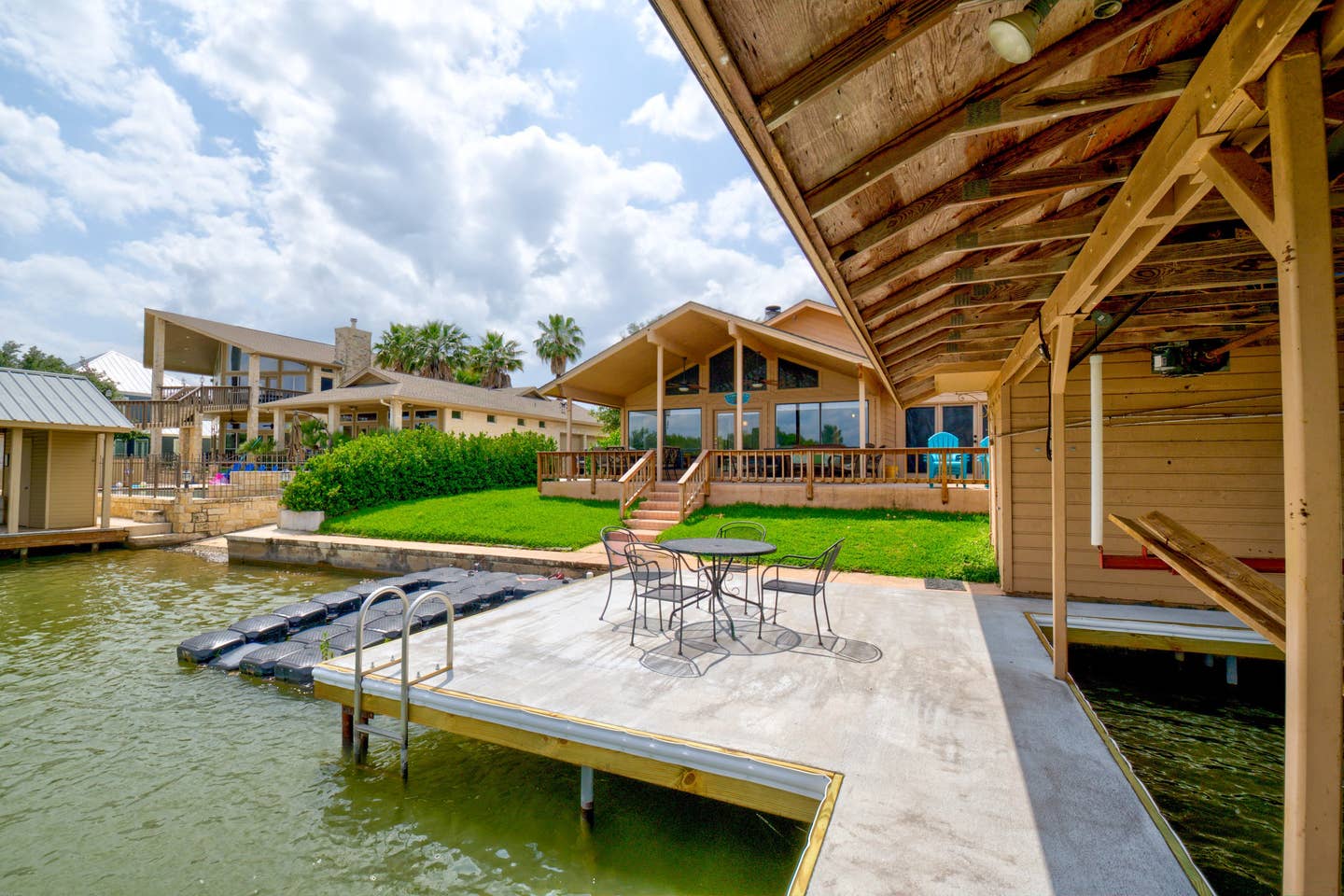 Property Image 2 - Lake LBJ Waterfront House w/ Private Boat Slip and Perfect for Family Getaways