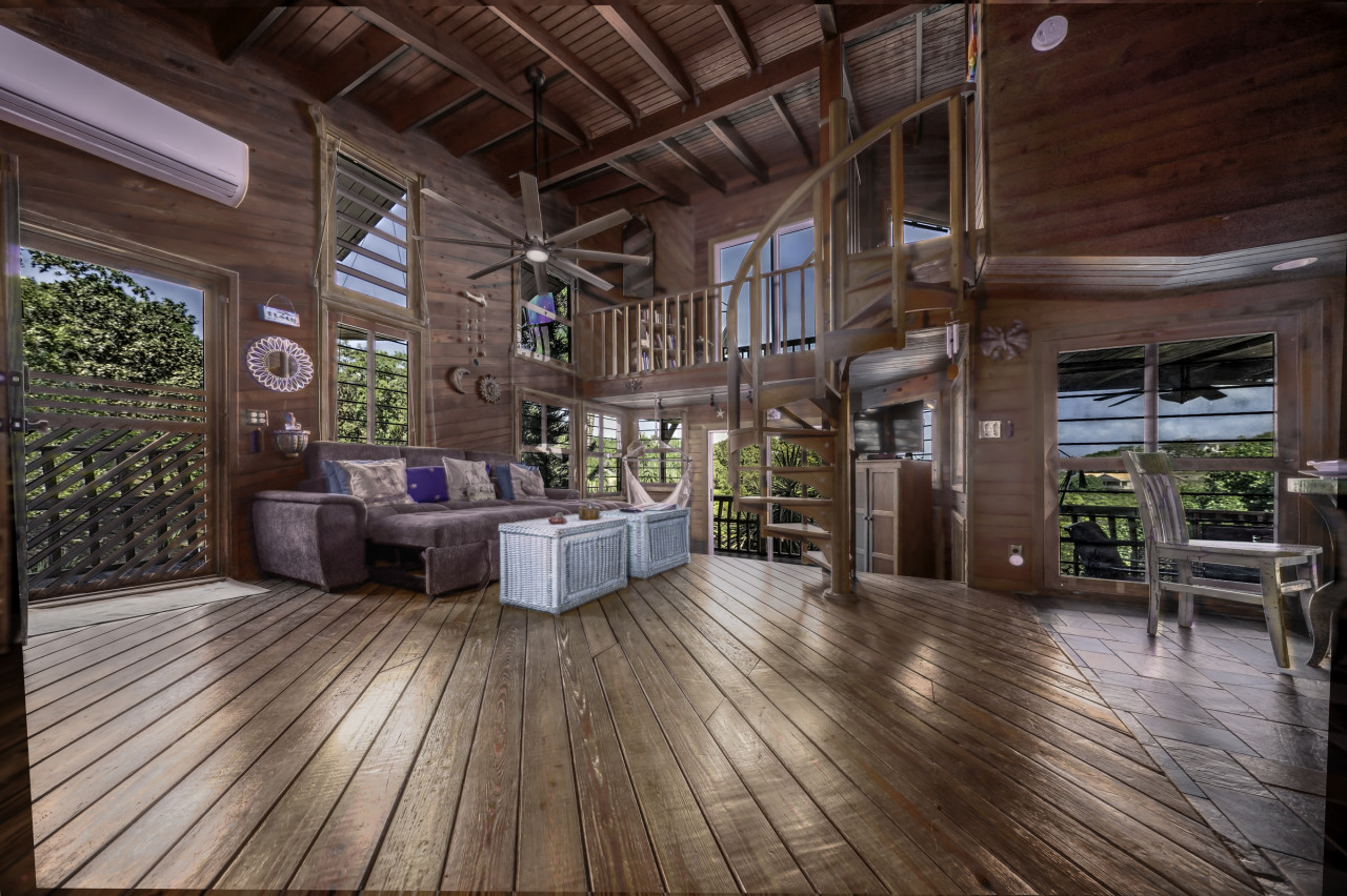 Property Image 1 - Treehouse in Paradise - 3BR Bohemian Caribbean Cabin - walk to the beach!
