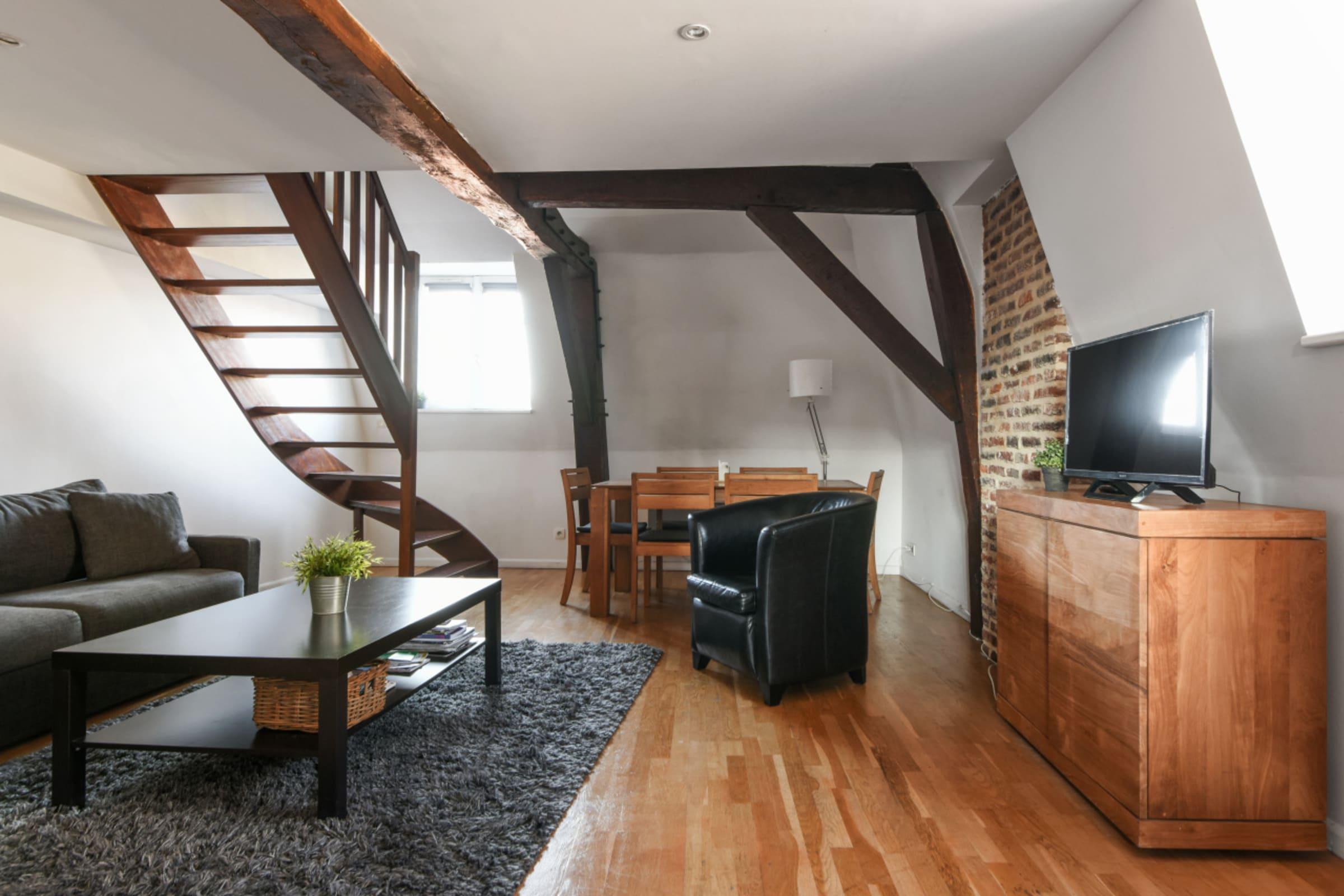 Property Image 2 - Enchanting Unique Apartment in the Heart of Old Lille