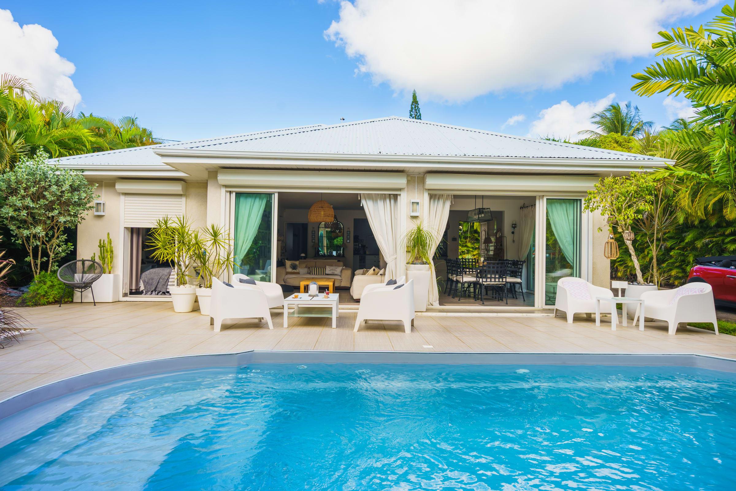 Property Image 1 - Superb villa with pool in Baie-Mauhault at the heart of Guadeloupe