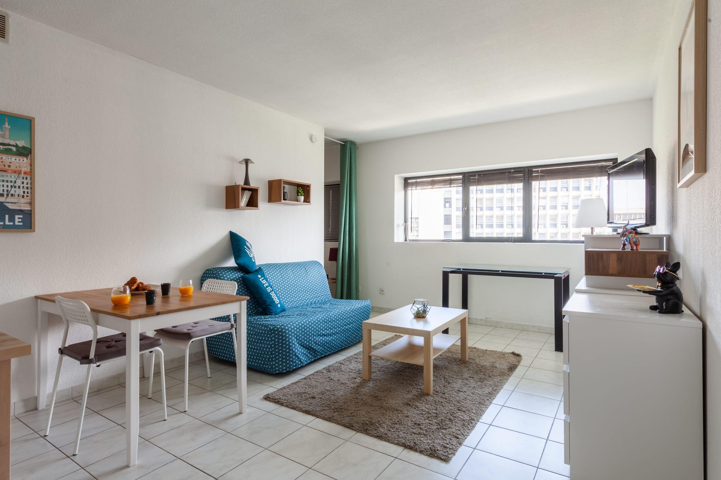 Property Image 1 - Beautiful air conditioned apartment in the heart of Marseille 