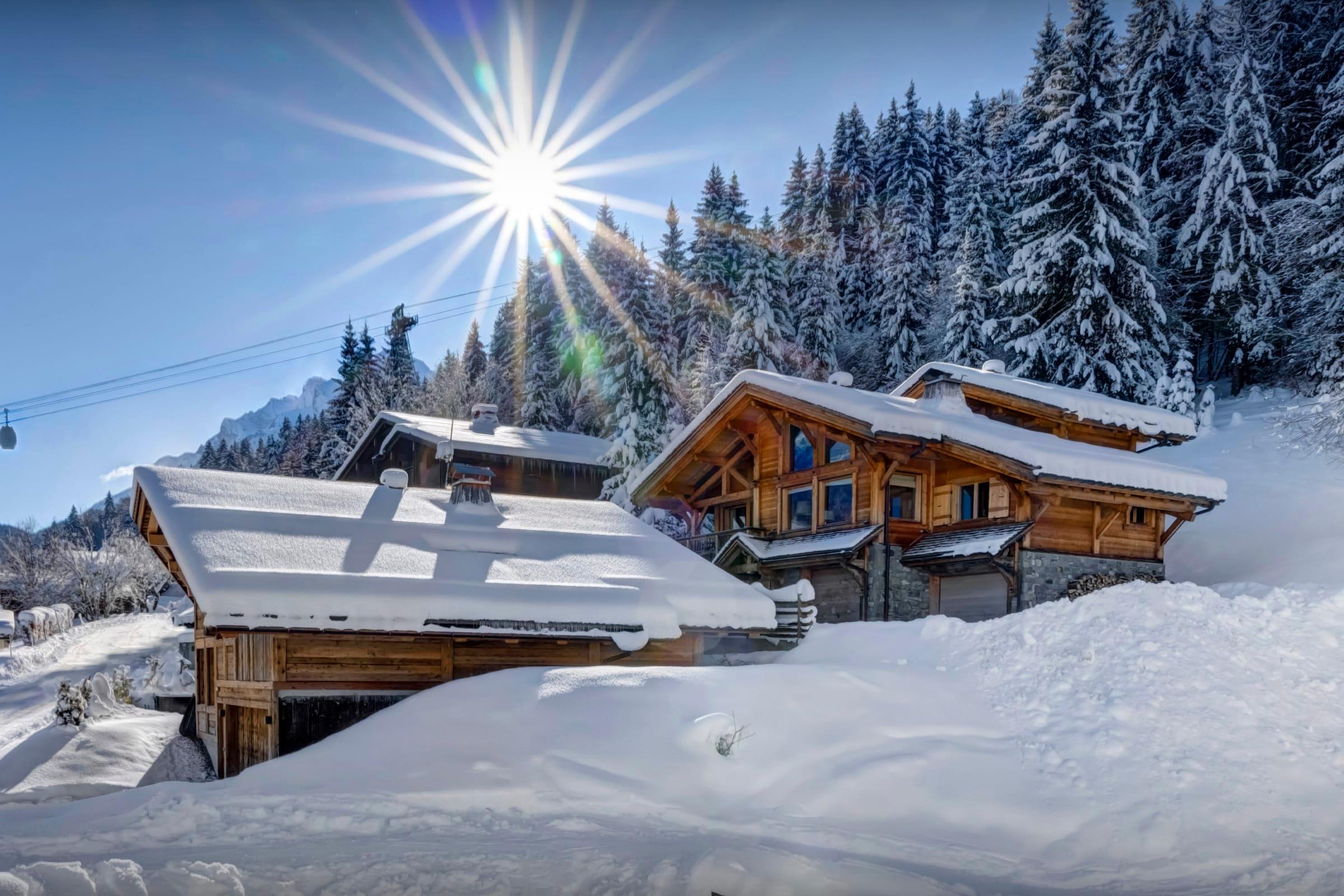 Property Image 1 - Five Star Chalet With Ski Slopes On The Doorstep