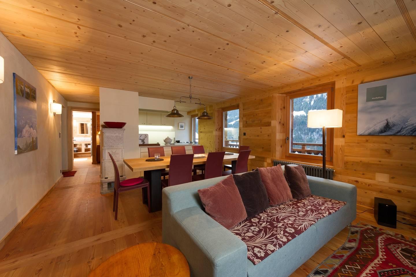 Property Image 1 - Spacious, Ground-Floor Apartment with Ski Access & Mountain View