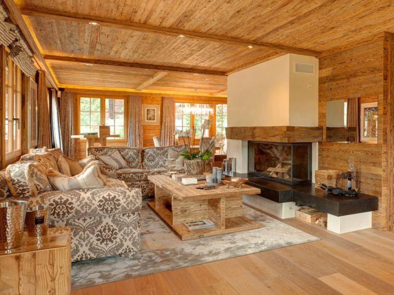 Property Image 2 - Deluxe Natural Stones Chalet in Gstaad with Steam Bath
