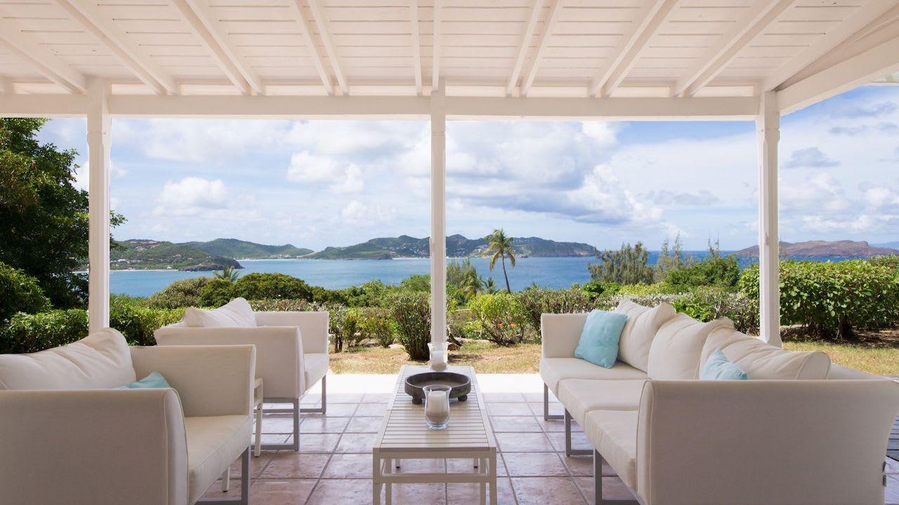 Property Image 1 - Caribbean-Styled Villa offers St. Jean Bays and Lorient Views