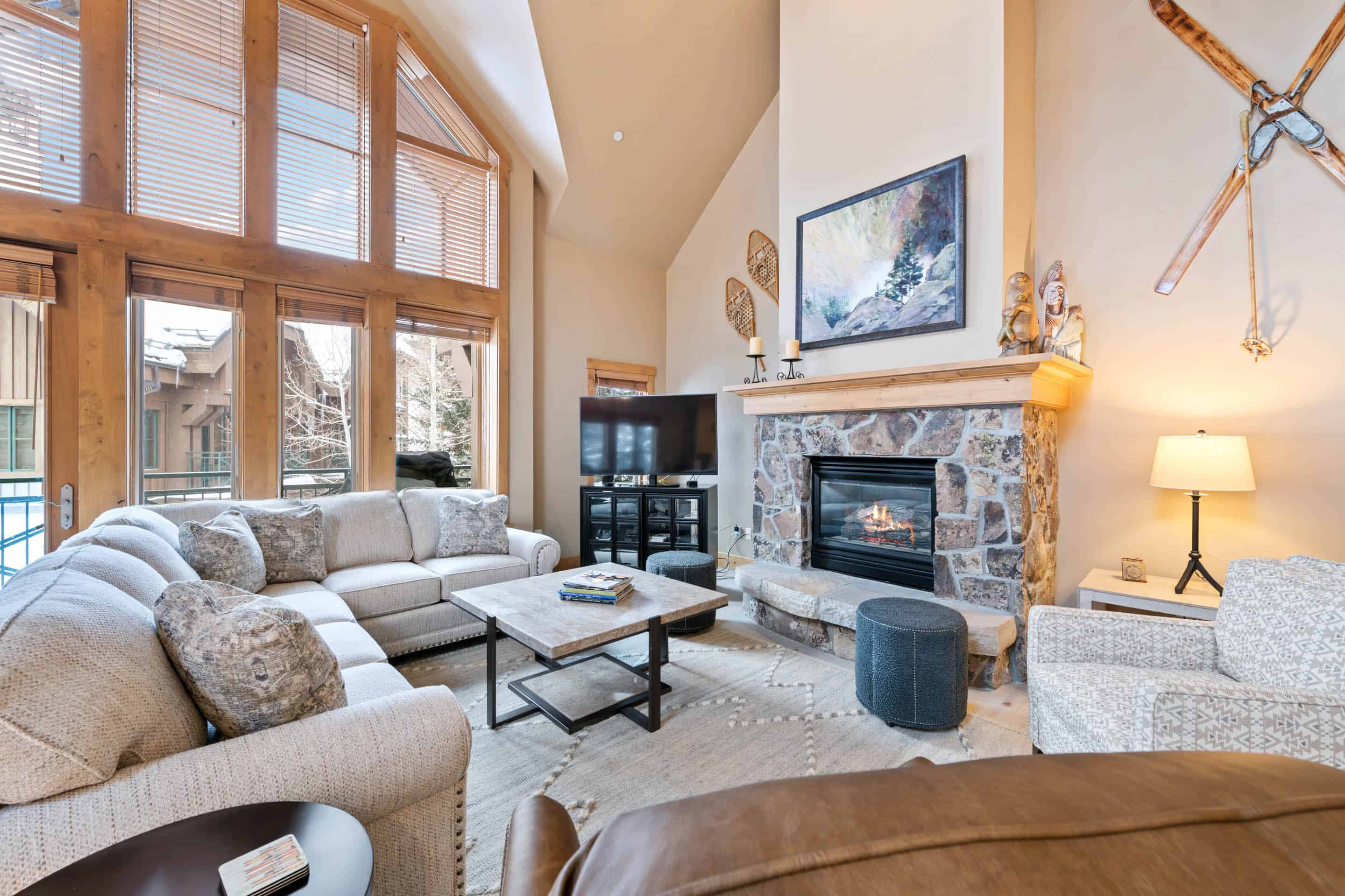 Property Image 1 - Roomy, Sun-Lit Townhome with On-Site Pool, Hot Tub & Skiing