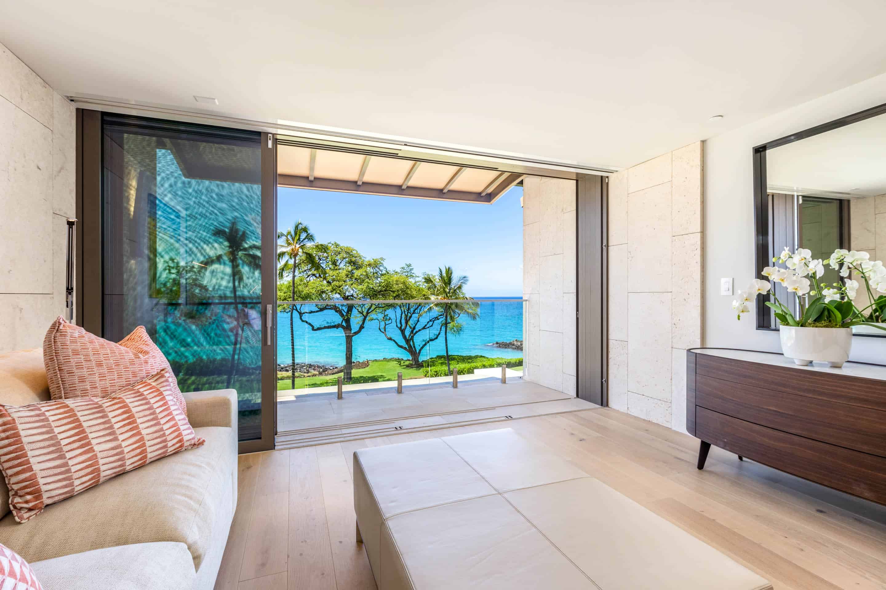 Property Image 2 - Exquisite Styled Upper Level Oceanfront Living at Hapuna Beach Residence C42