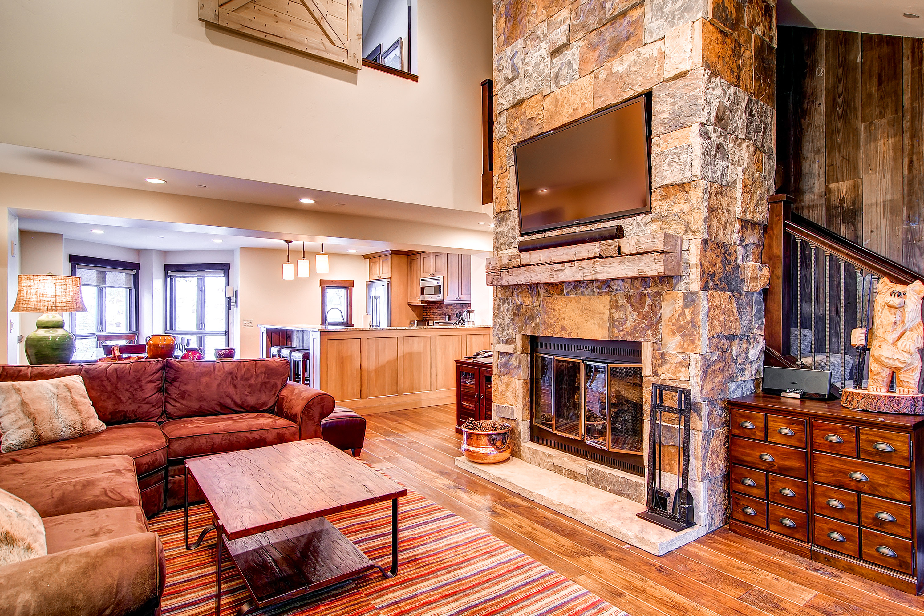 Property Image 2 - Luxury, Two-Bedroom Condo with Stone Fireplace; in the Village