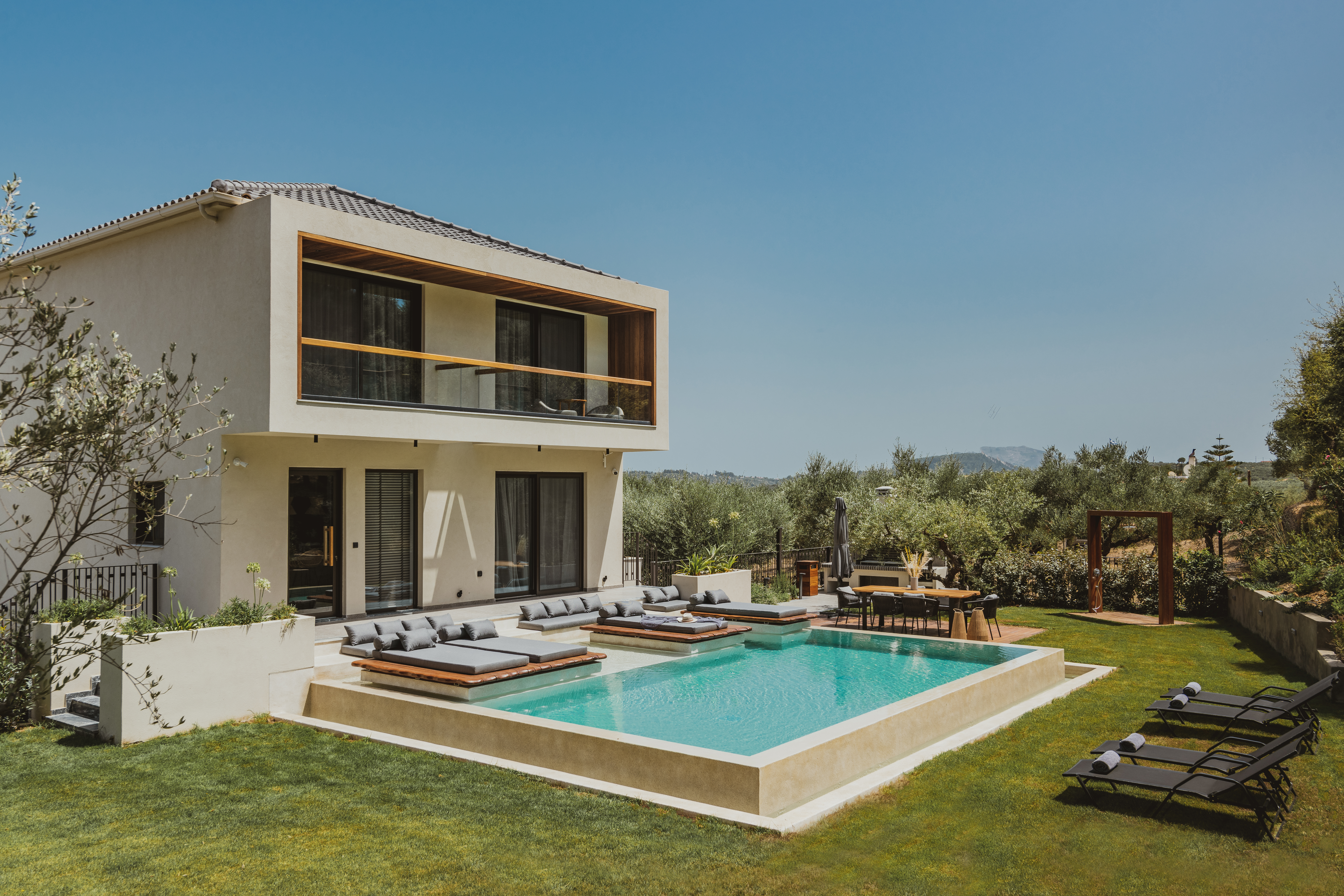 Property Image 1 - Iconic Luxury Villa with Private Heated Pool, Swim-Up Loungers & Sensory Design
