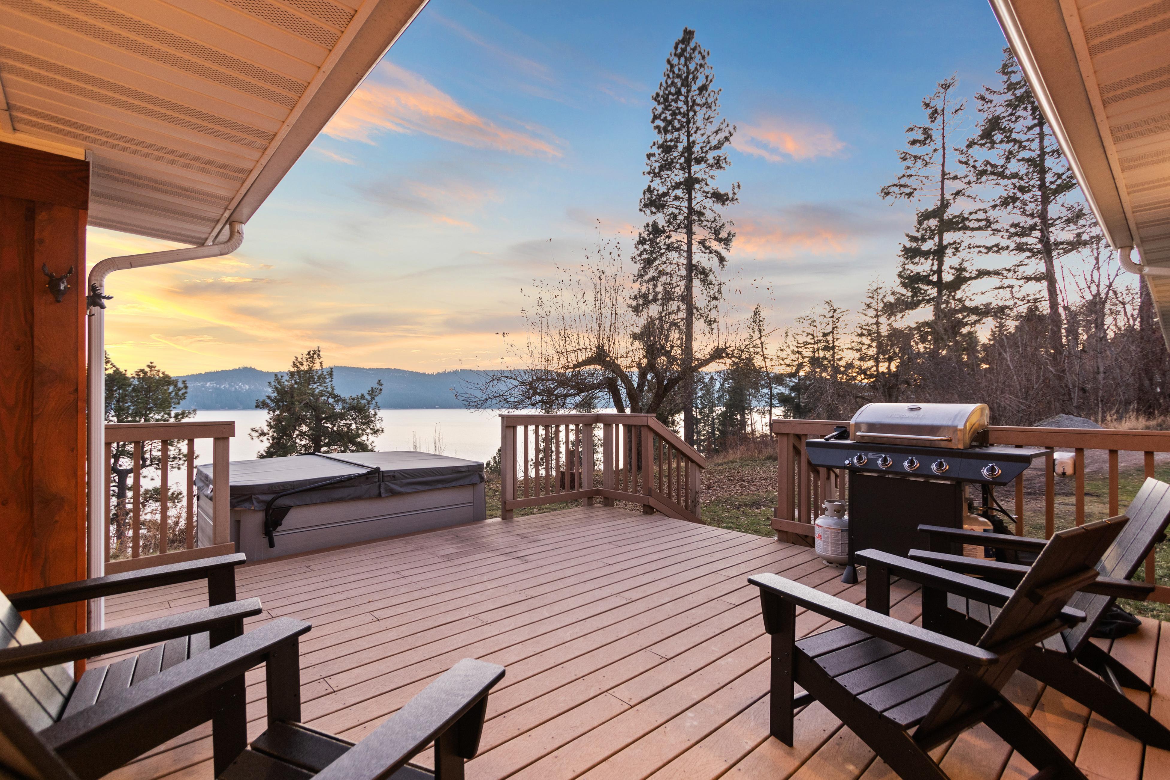 Property Image 2 - Lakefront Gem with Hot tub and Views