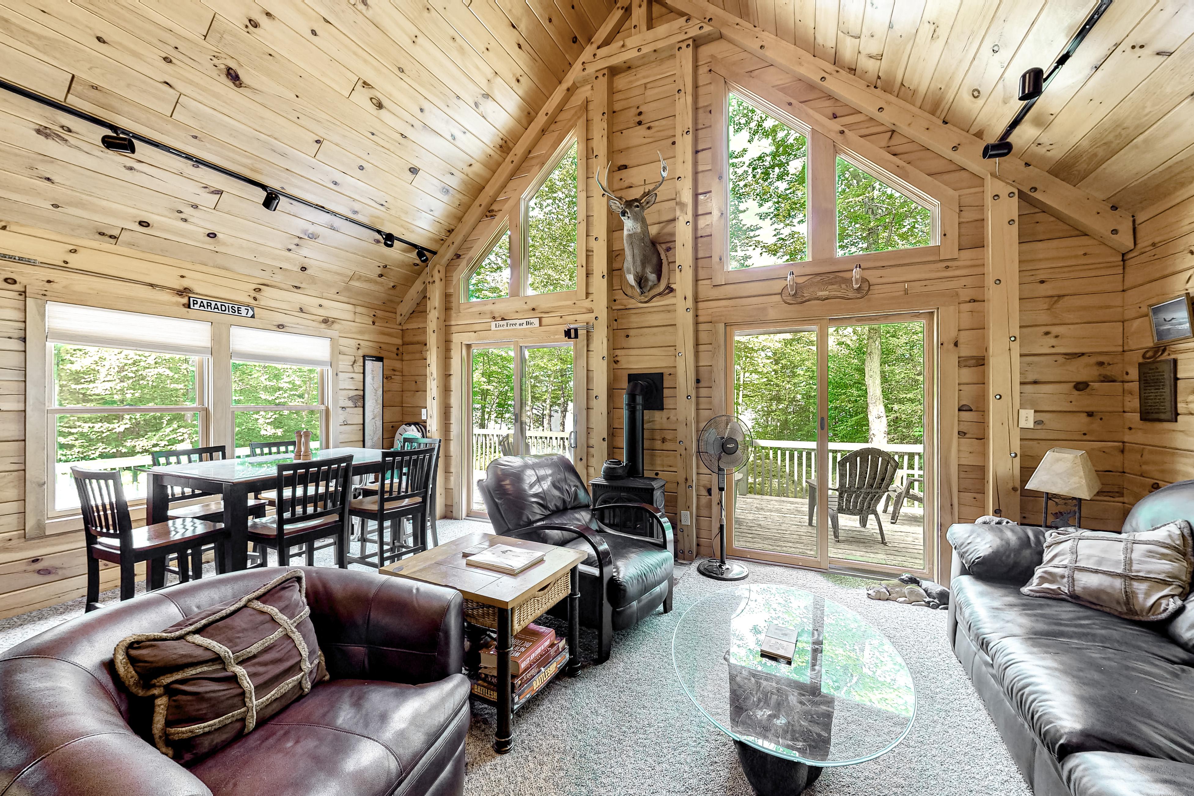 Property Image 1 - Lucky Lakefront Log Cabin