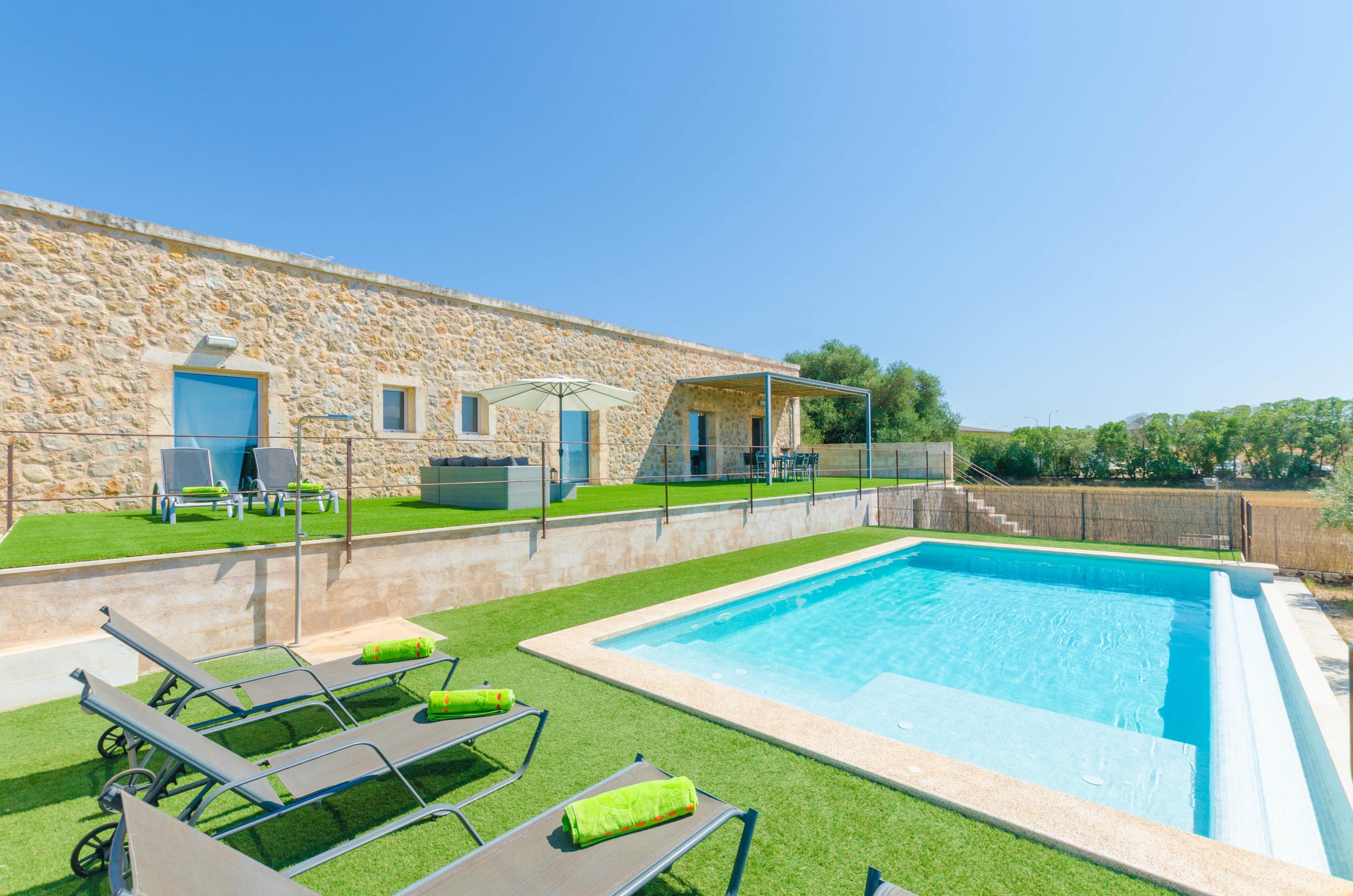 Property Image 1 - ES GASSONS - Villa with private pool in Maria De La Salut. Free WiFi