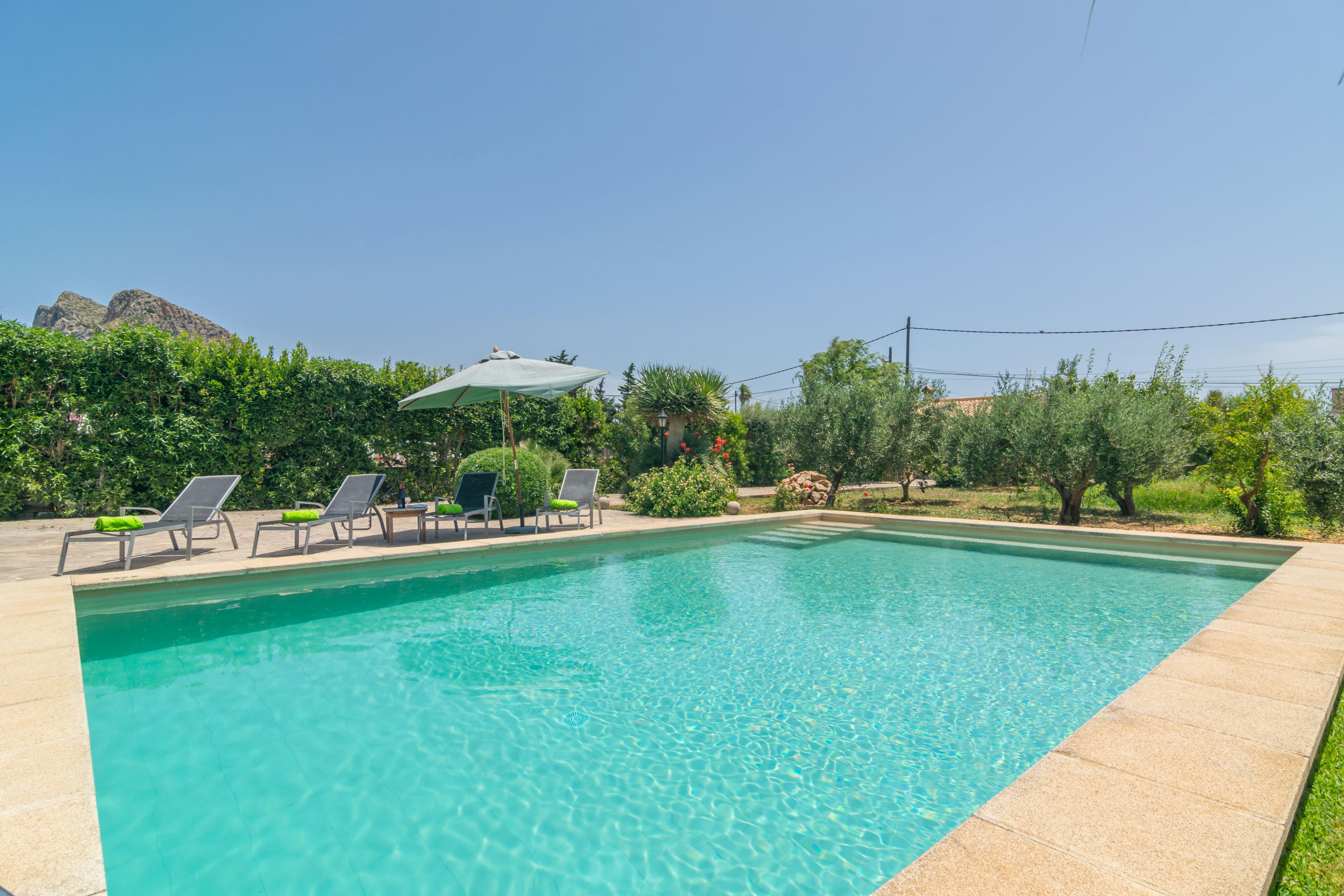 Property Image 2 - CA’N COLL - Cozy country house with private pool in Pollença. Free WiFi