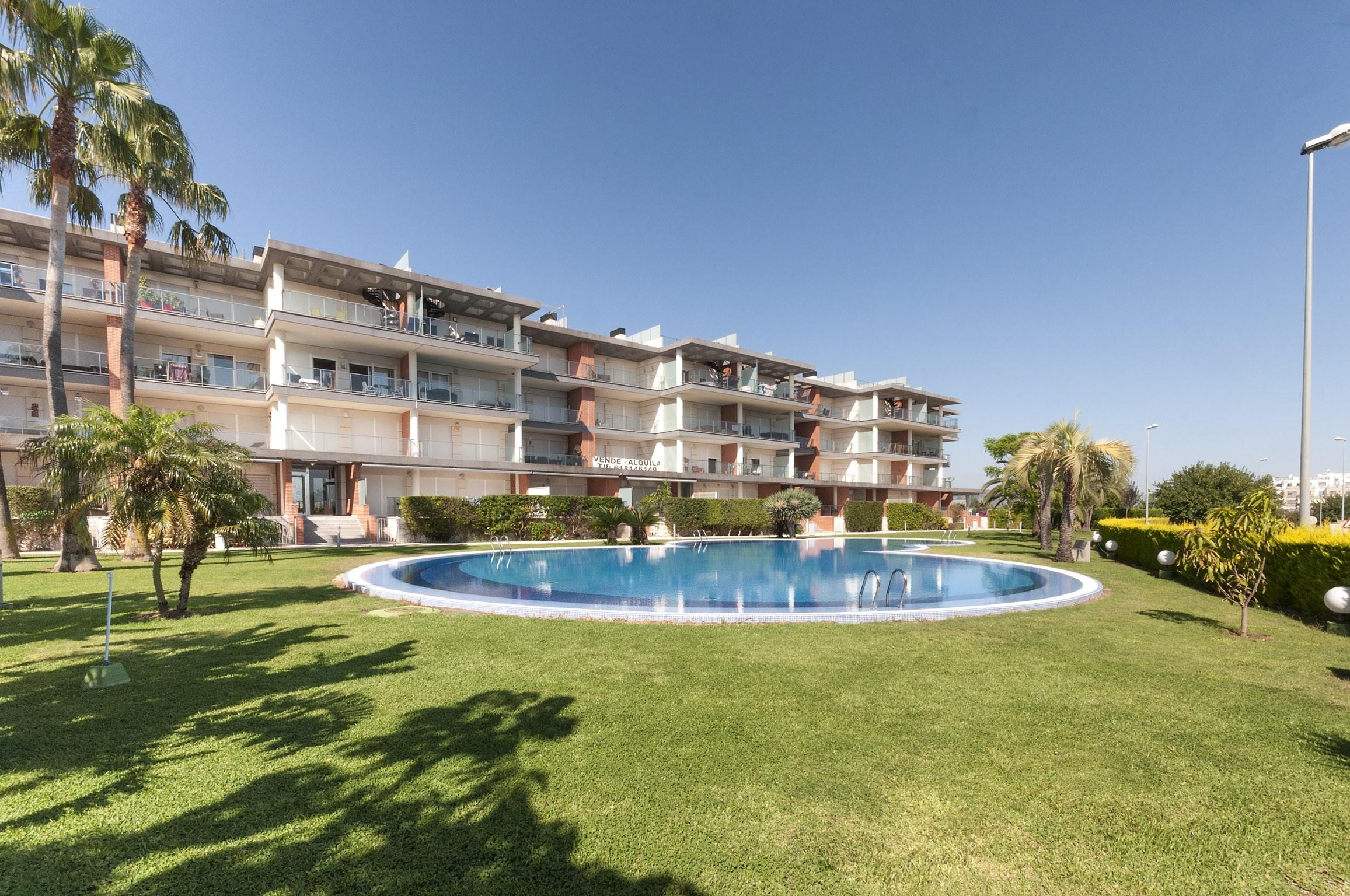 Property Image 1 - AIRE - Apartment with shared pool in Oliva Nova. Free WiFi