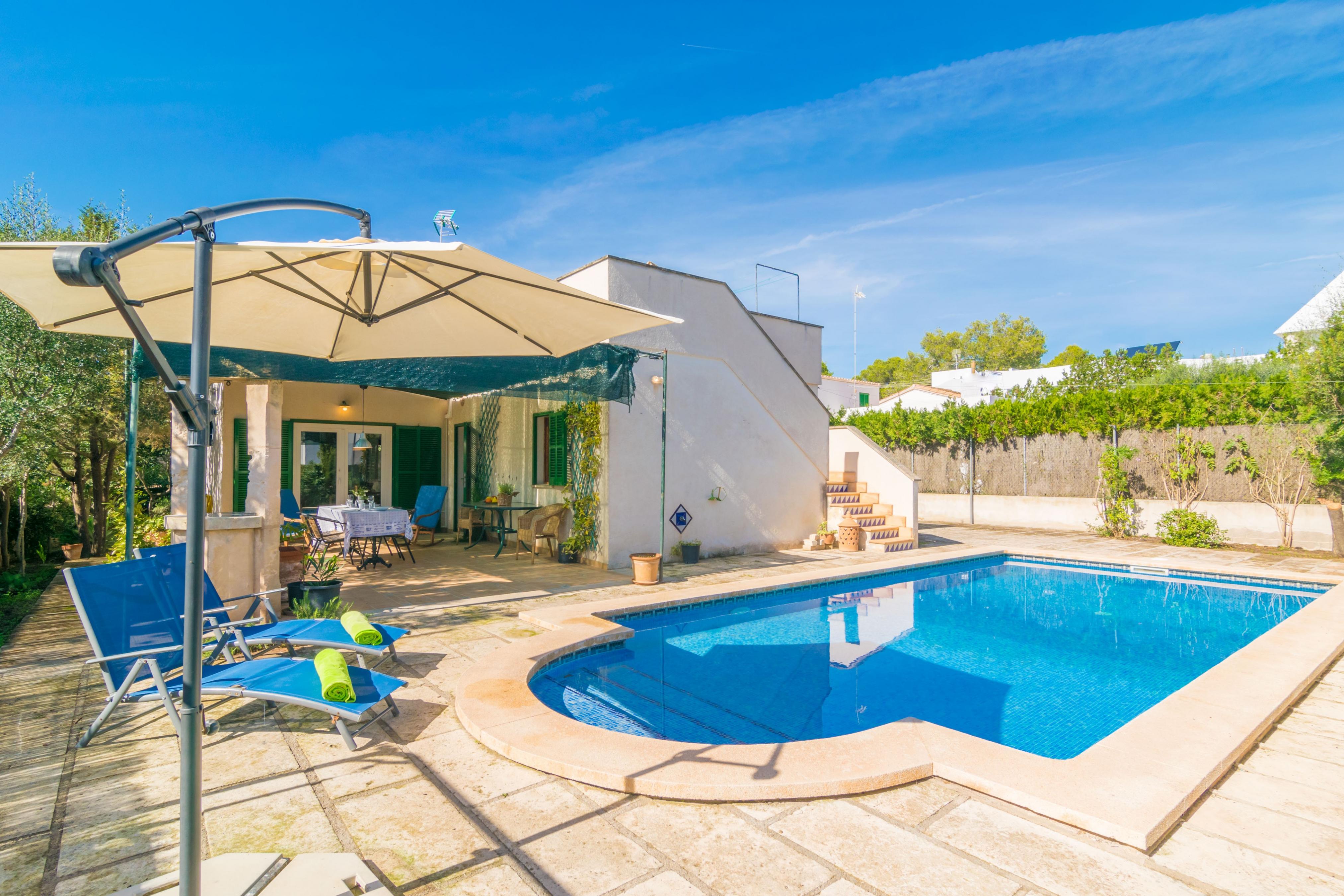 Property Image 2 - CAN BOLENO - Villa with private pool in Sa Ràpita. Free WiFi
