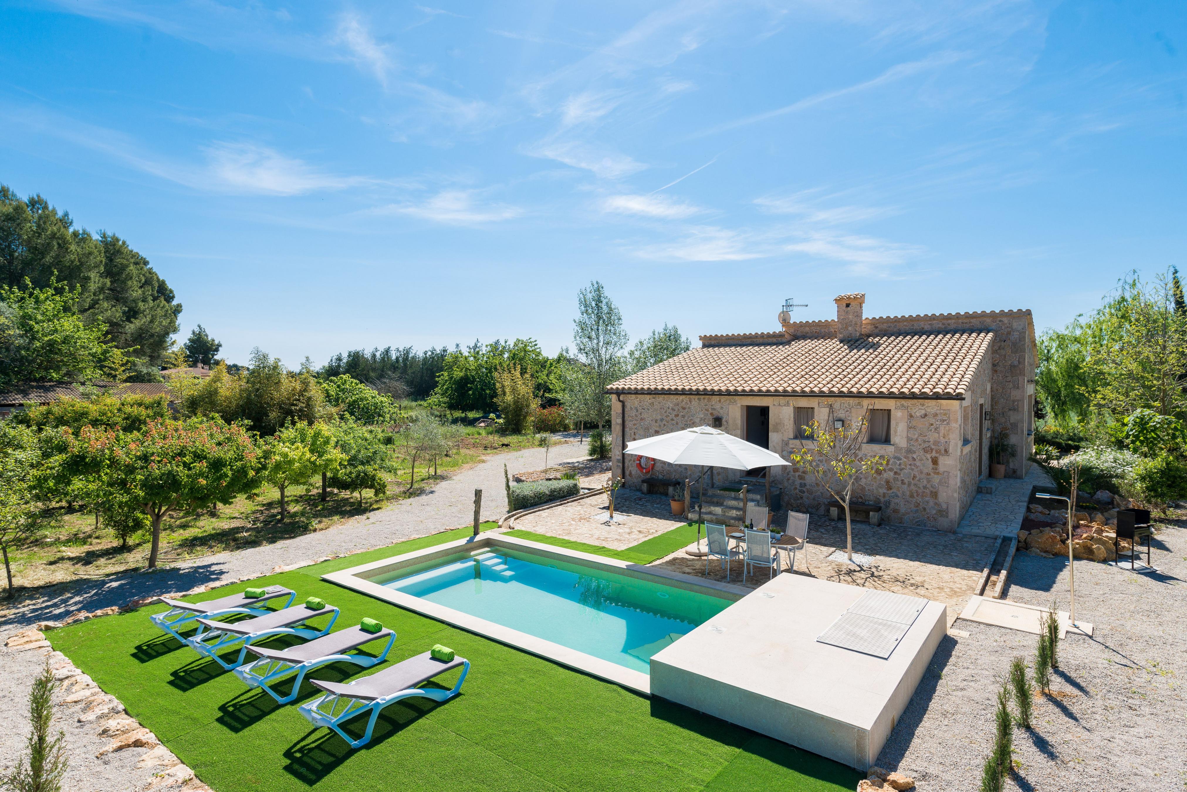 Property Image 1 - SON FERRAGUT - Villa with private pool in Sa Pobla. Free WiFi