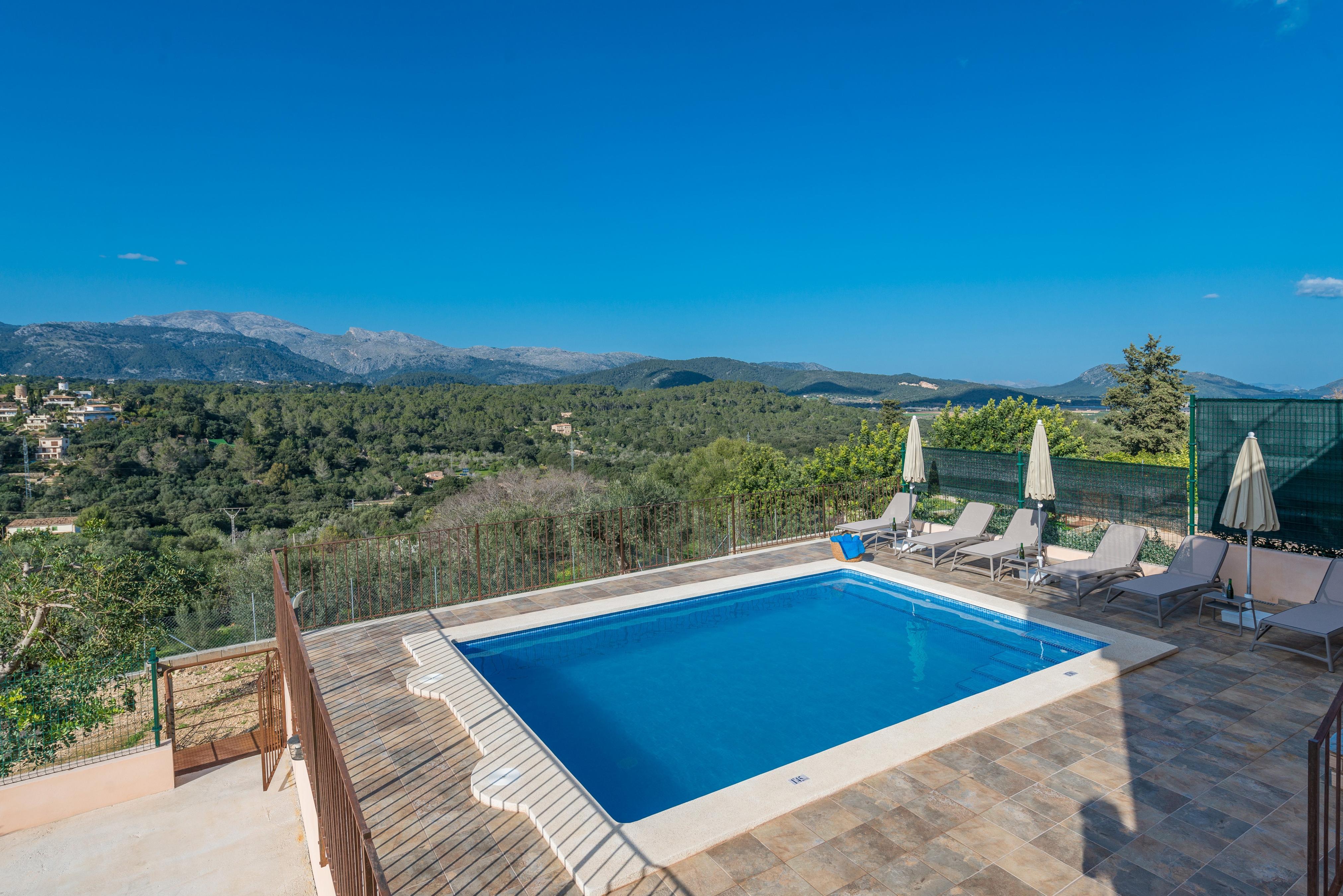 Property Image 1 - CAN JAUME FUSTER - Great house with breath-taking views and private pool Free WiFi