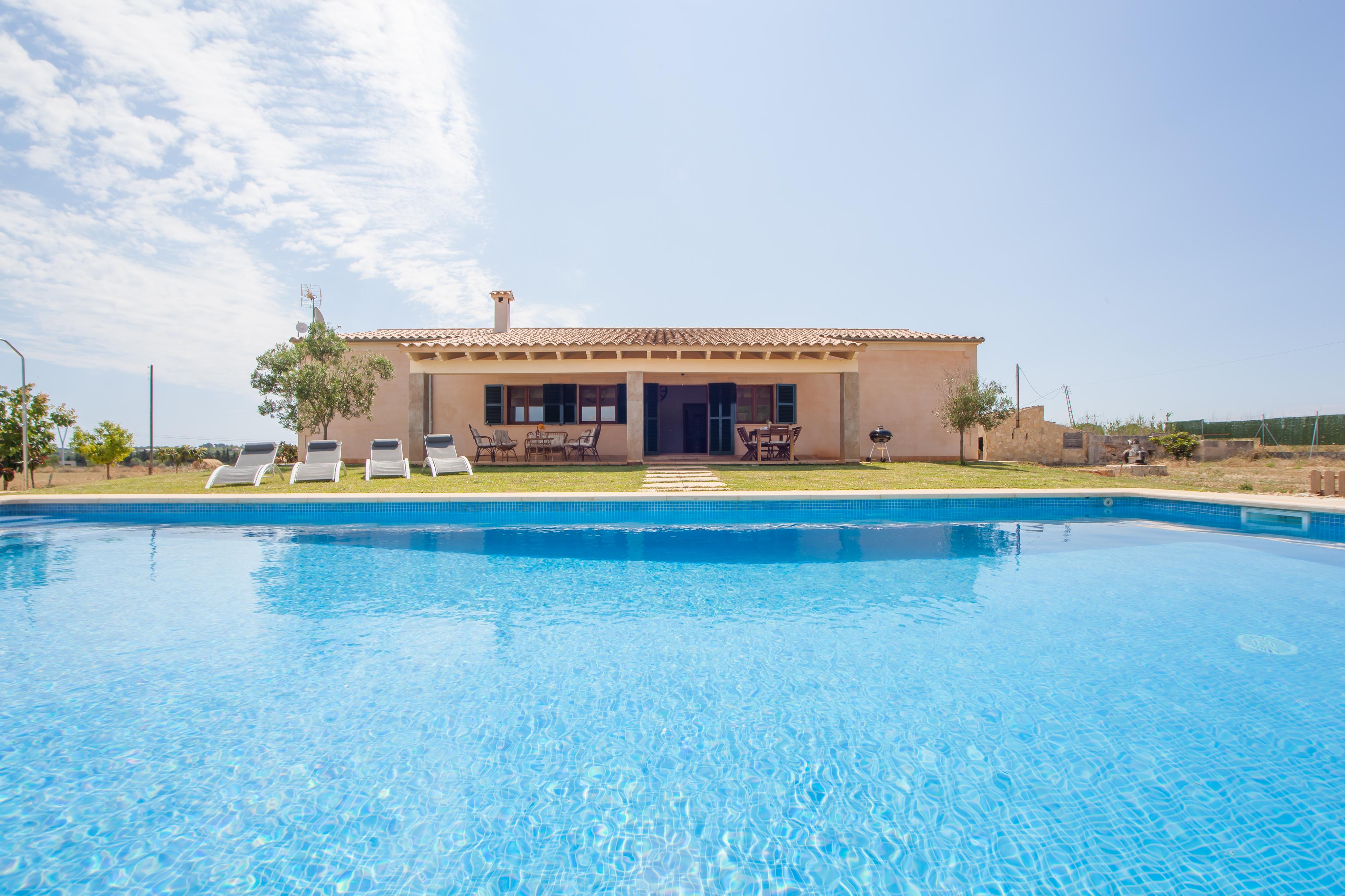 Property Image 1 - S’ESTACIO - Villa with private pool in Muro. Free WiFi