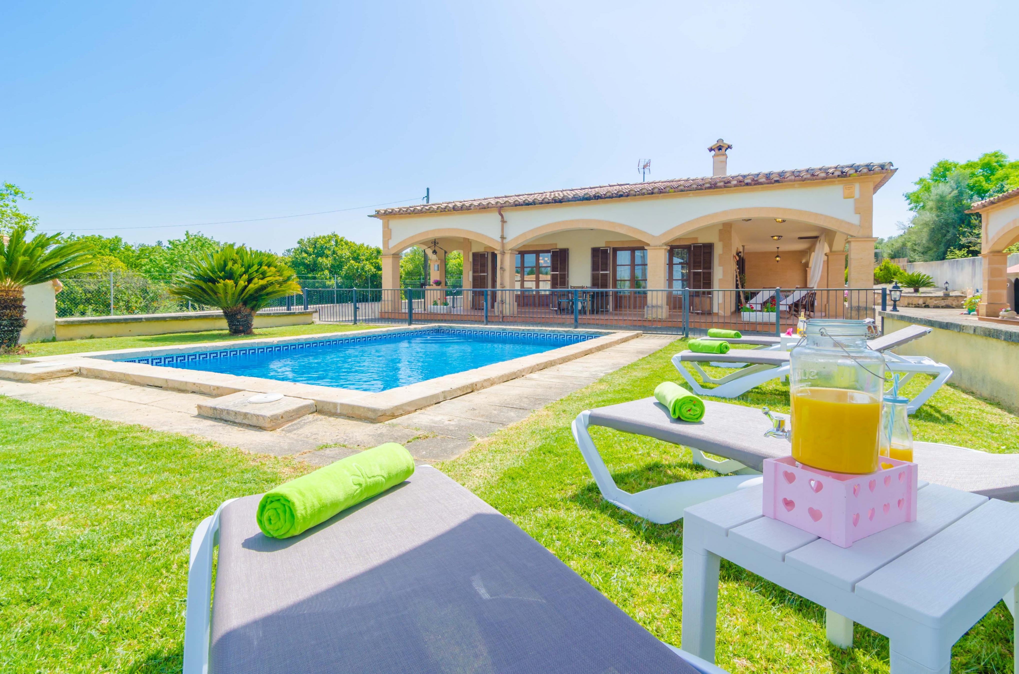 Property Image 1 - SES COVETES - Villa with private pool in Petra. Free WiFi