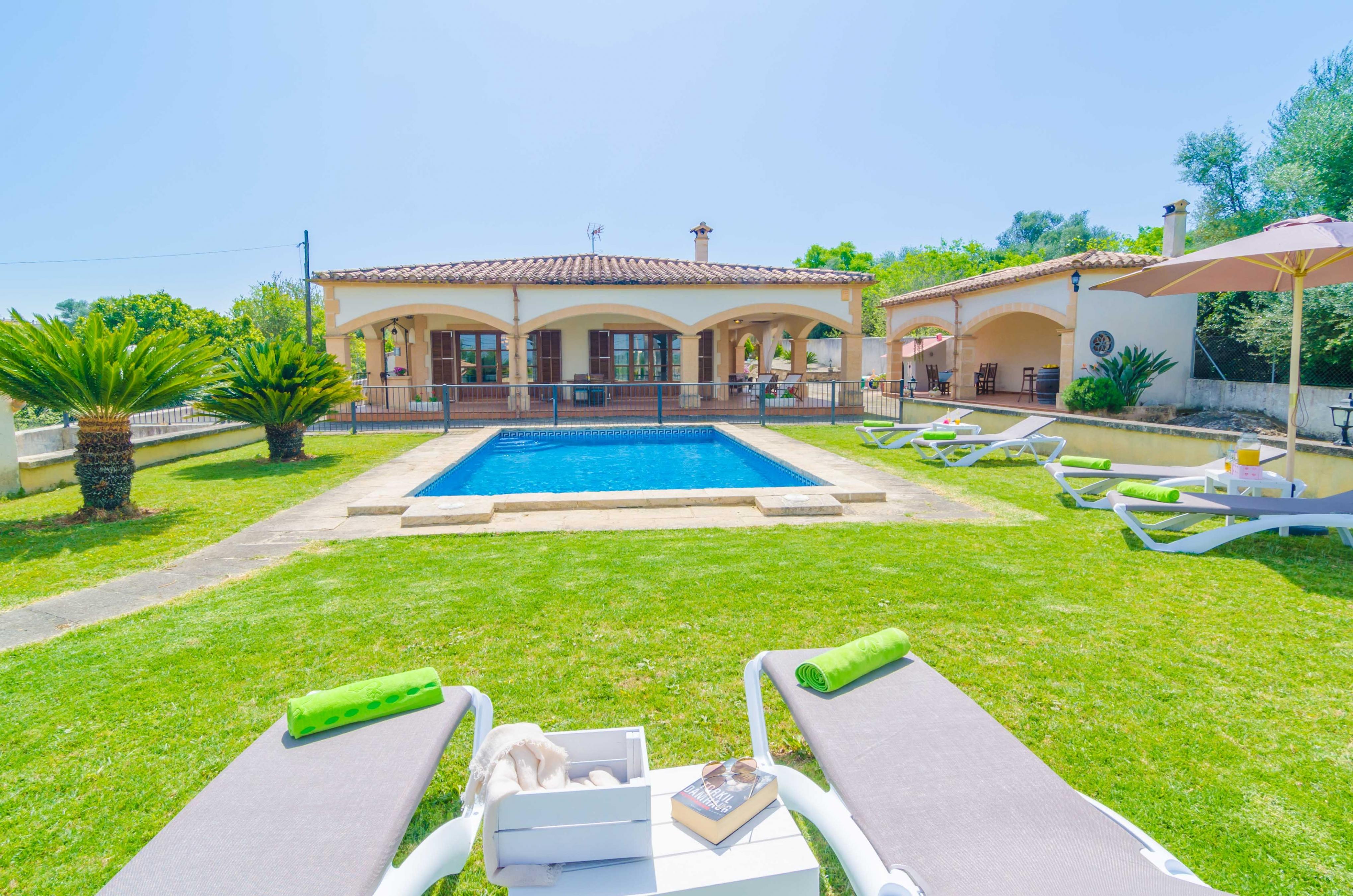 Property Image 2 - SES COVETES - Villa with private pool in Petra. Free WiFi