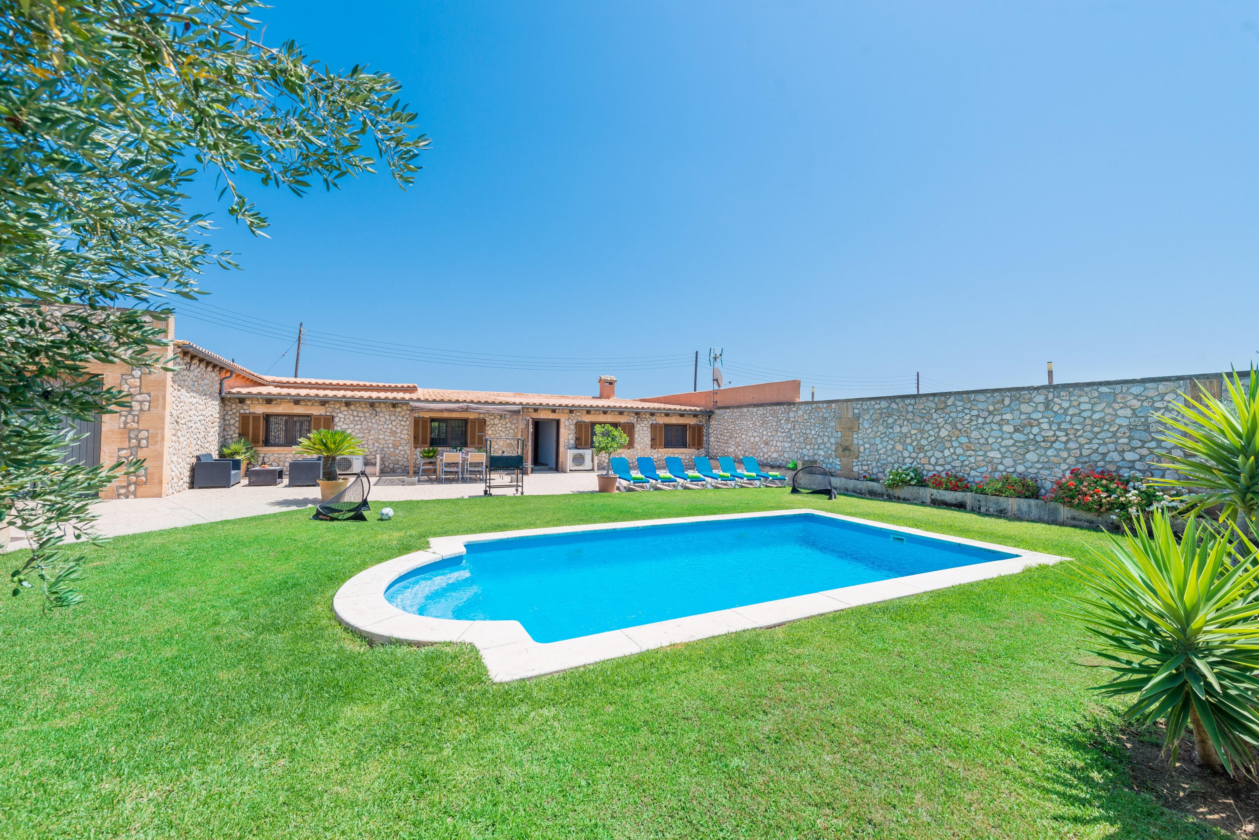 Property Image 2 - SESTADOS - Villa with private pool in sa Pobla. Free WiFi