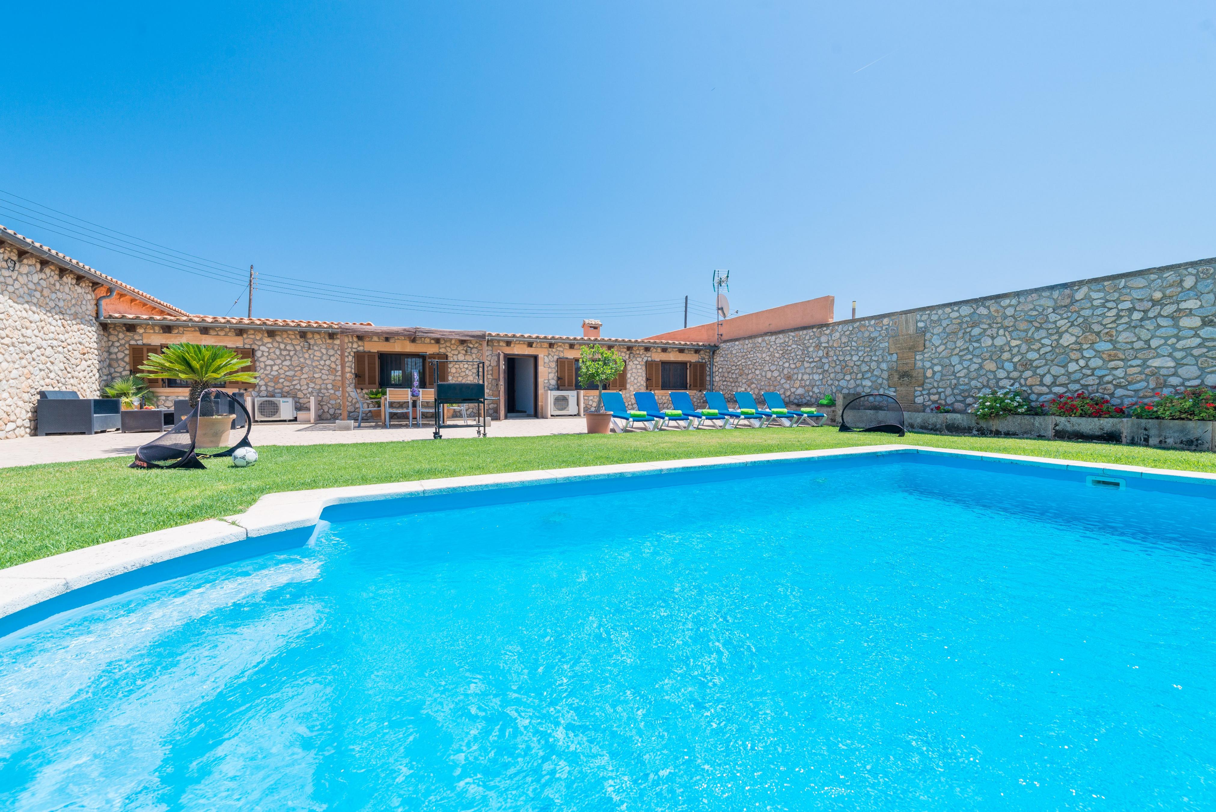 Property Image 1 - SESTADOS - Villa with private pool in sa Pobla. Free WiFi